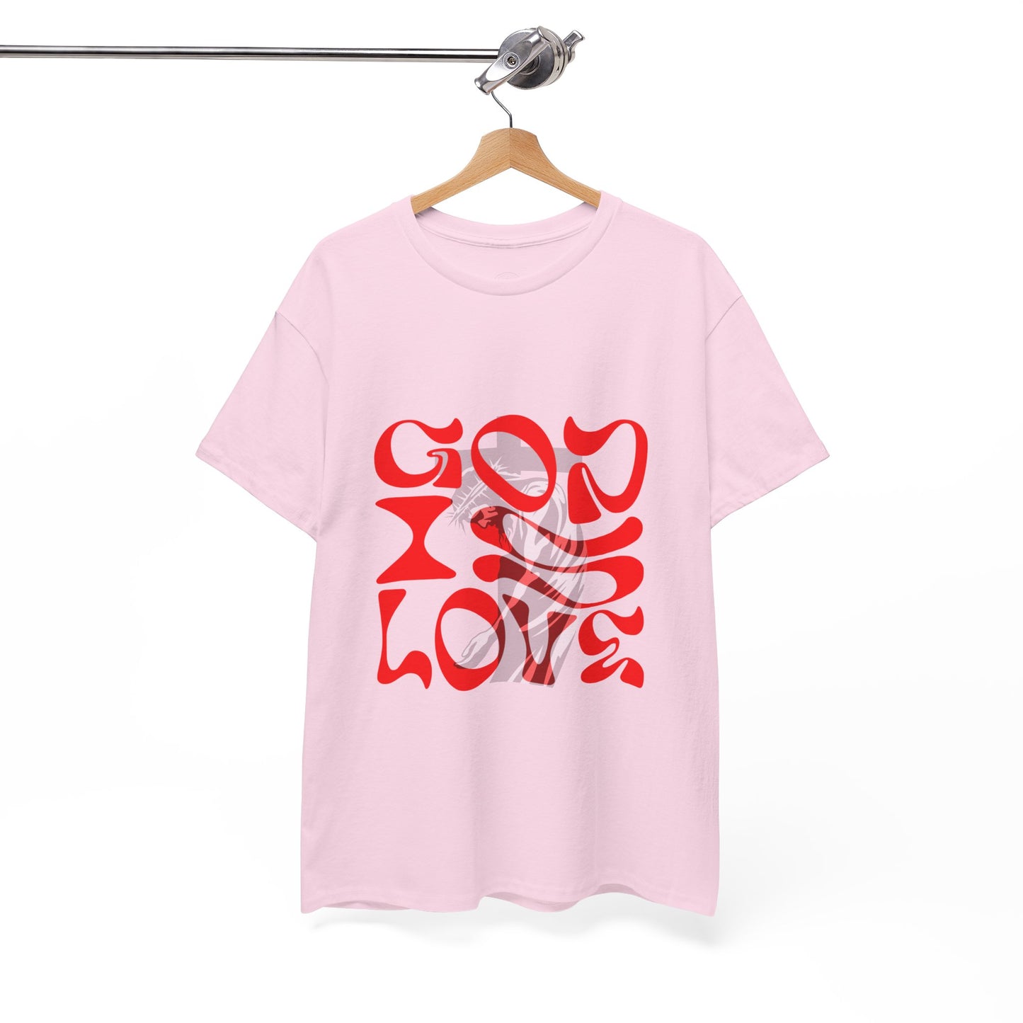 God is Love t-shirt, Christian T-shirt, face T-shirt
