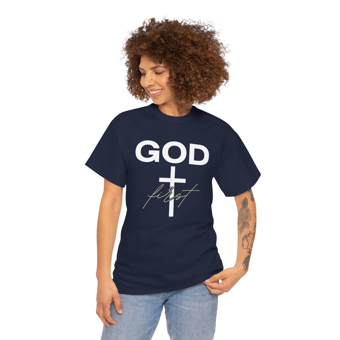 God first t-shirt, Christian t-shirt, Religious t-shirt