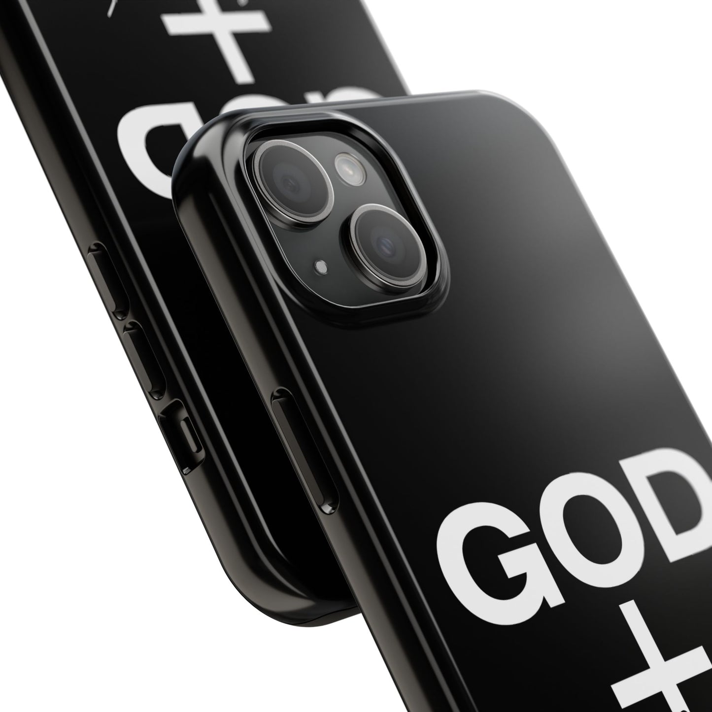 God First iPhone compatible phone case | Christian cross phone case faith accessory