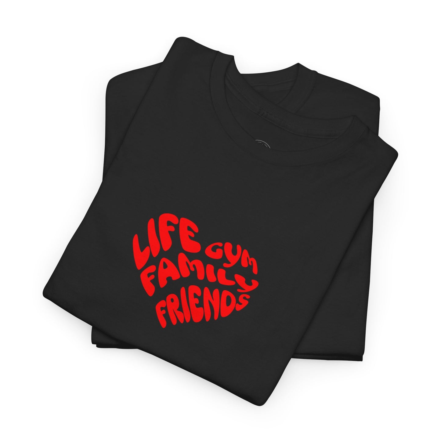 Life family friends gym shirt gym shirt fitness enthusiast shirt gym rat shirt