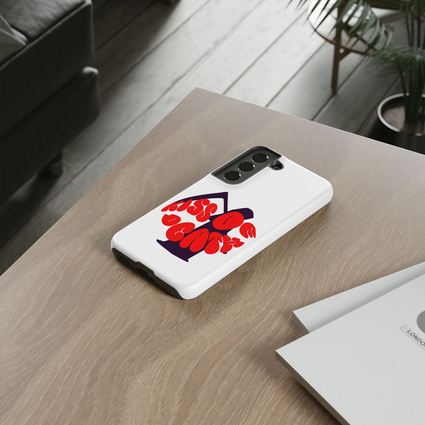 kiss Of Death iPhone Google Pixel Samsung Galaxy, cool design white phone case, iPhone phone Samsung galaxy Google pixel phone case