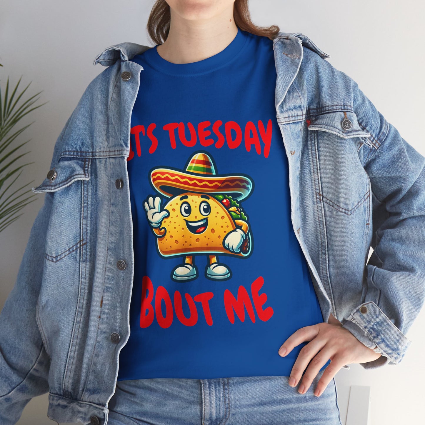 Taco Tuesday Shirt - Fun Unisex Heavy Cotton T-Shirt for Taco Lovers, Casual Wear, Gifts, Foodie Apparel, Party Top, Unique Graphic Tee