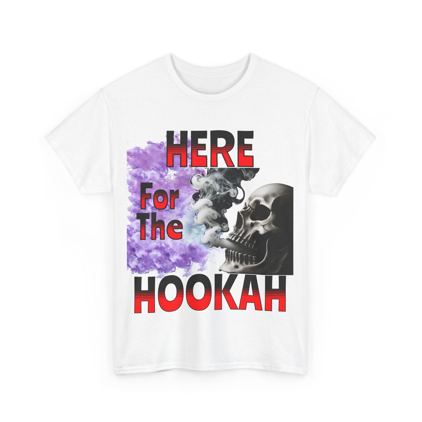 Hookah Lovers Unisex Tee, Fun Graphic T-Shirt, Perfect for Parties, Casual Wear, Gift for Hookah Enthusiasts