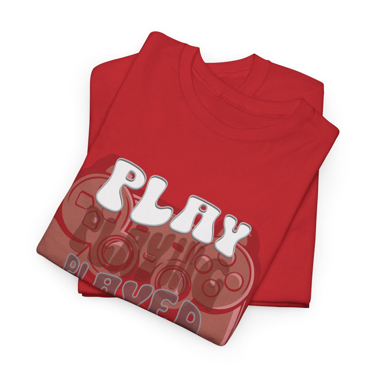 Gaming Inspired Unisex Heavy Cotton Tee - Play, Casual Wear, Gamer Gift, Birthday, Graphic Shirt, Comfortable Tee