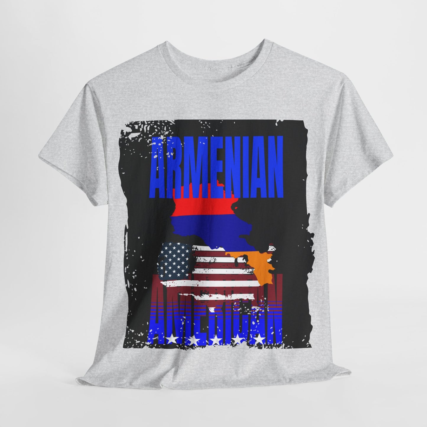 Armenian American T-shirt, Unisex T-Shirt for Heritage, Independence Day, Gifts for Armenians, Casual Wear, Patriotic Shirt