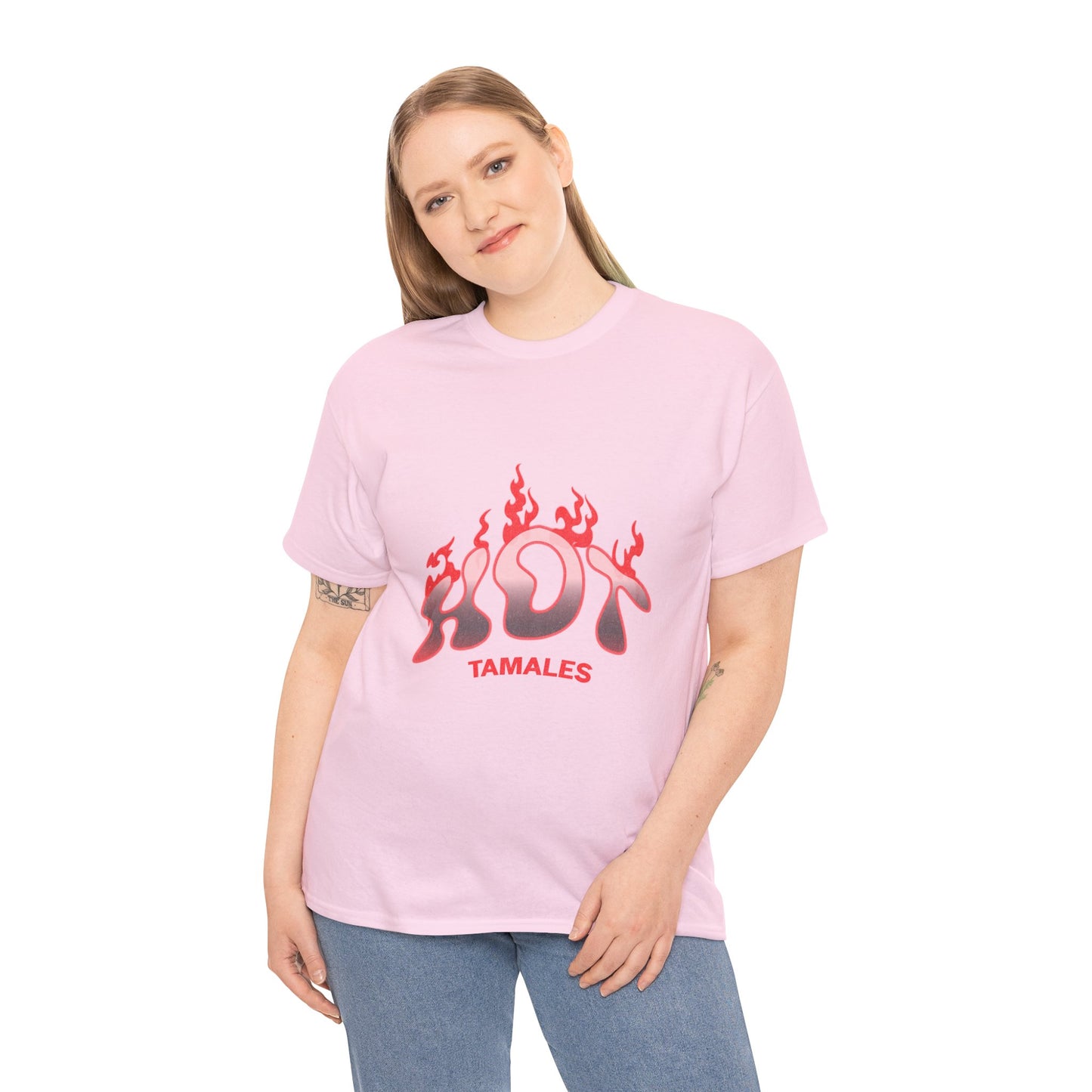 Funny Hot Tamales Unisex Tee, Casual Wear, Summer Style, Gift for Food Lovers, Trendy Graphic T-Shirt, Fun Statement Tee