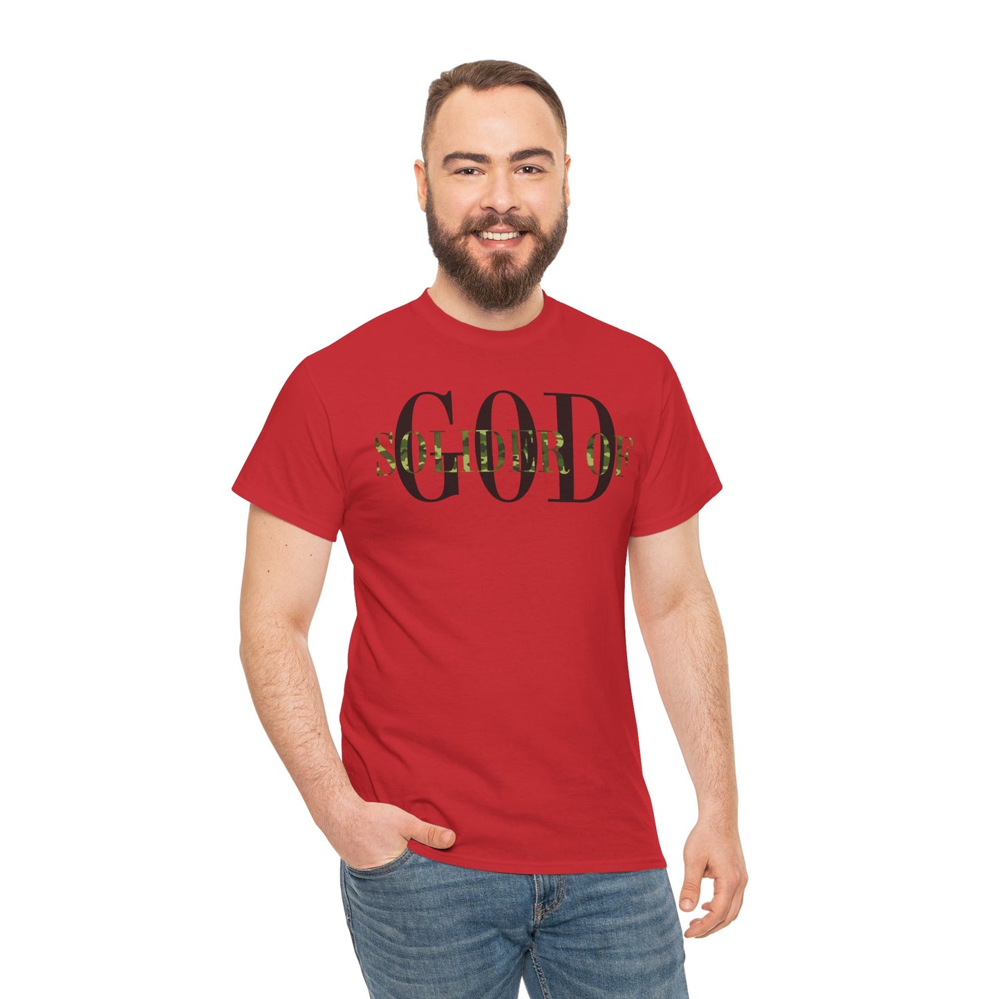 Soldier of God T-Shirt — Faith-Inspired Christian Tee