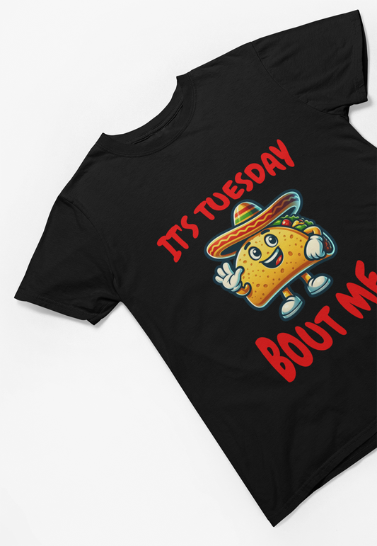 Cool Taco Tuesday Tee - Fun Unisex Heavy Cotton T-Shirt for Taco Lovers, Casual Wear, Gifts, Foodie Apparel, Party Top, Unique Graphic Tee