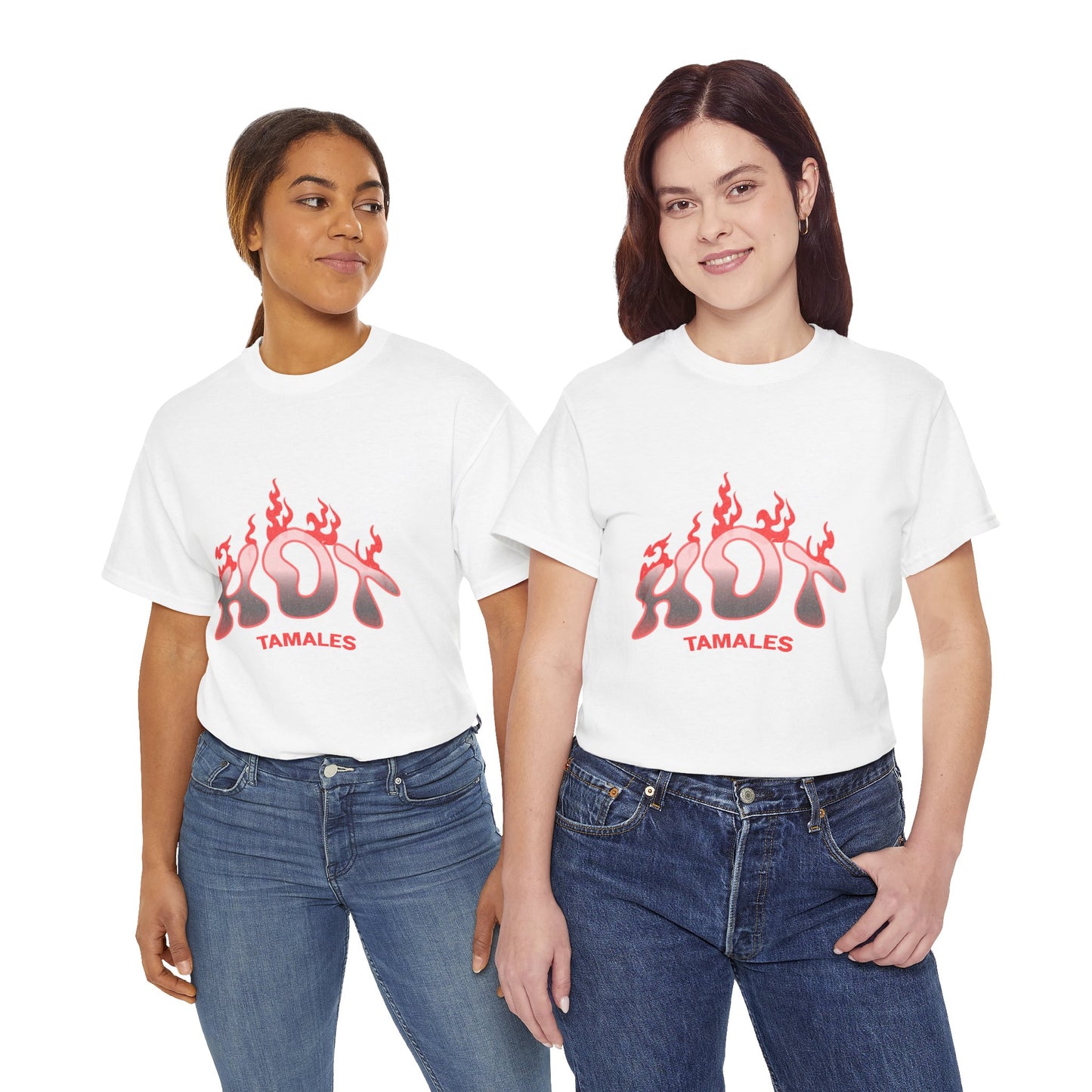 Funny Hot Tamales Unisex Tee, Casual Wear, Summer Style, Gift for Food Lovers, Trendy Graphic T-Shirt, Fun Statement Tee