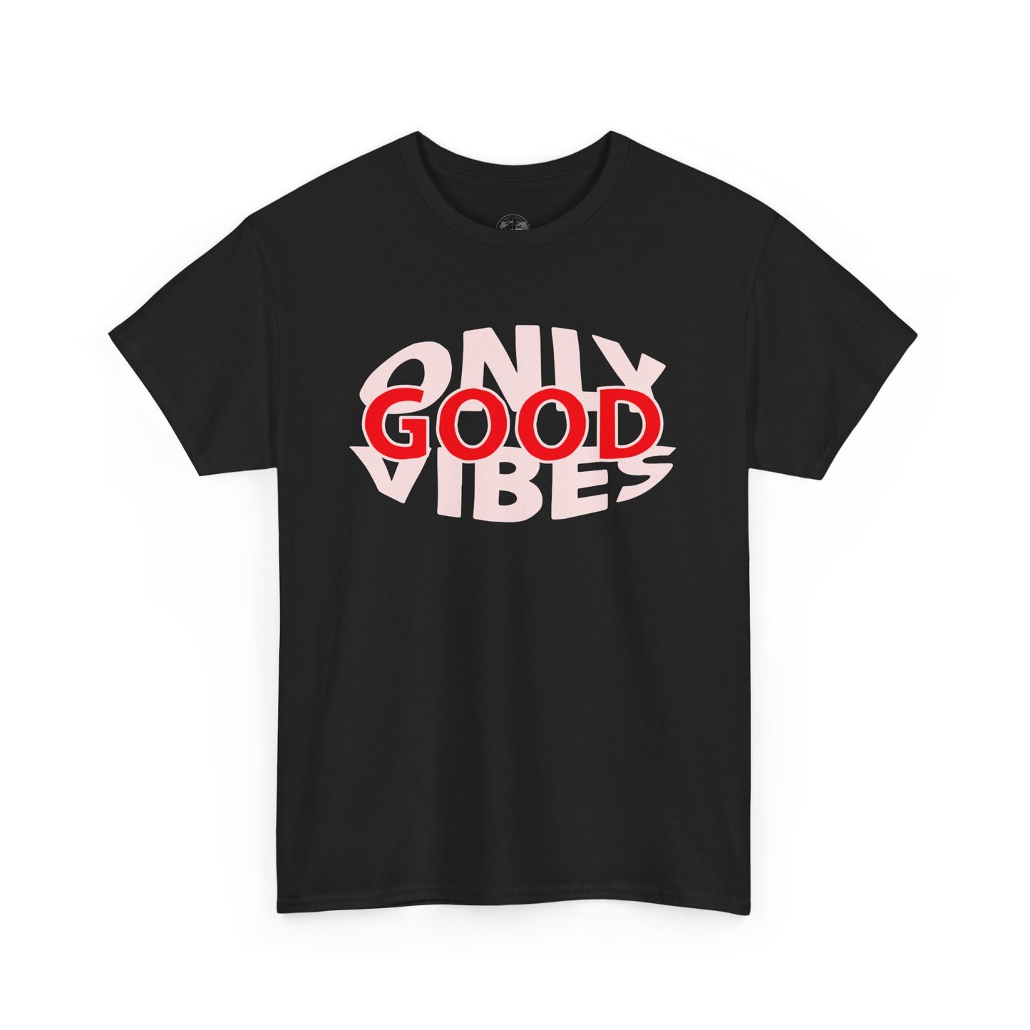 Only Good Vibes Unisex Heavy Cotton Tee | Casual Wear, Gift for Friends, Summer Outfit, Music Festival T-Shirt, Everyday Comfort