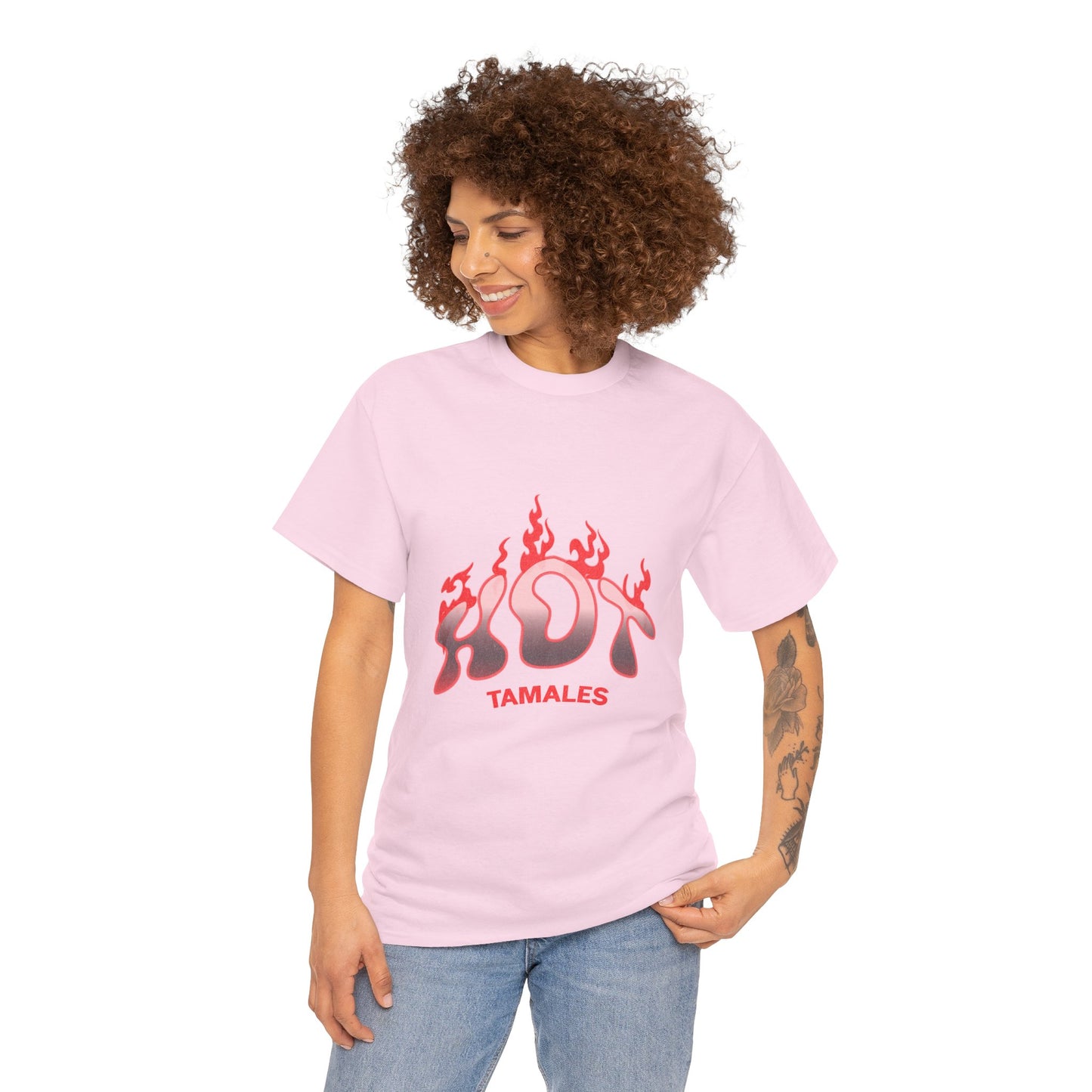 Funny Hot Tamales Unisex Tee, Casual Wear, Summer Style, Gift for Food Lovers, Trendy Graphic T-Shirt, Fun Statement Tee