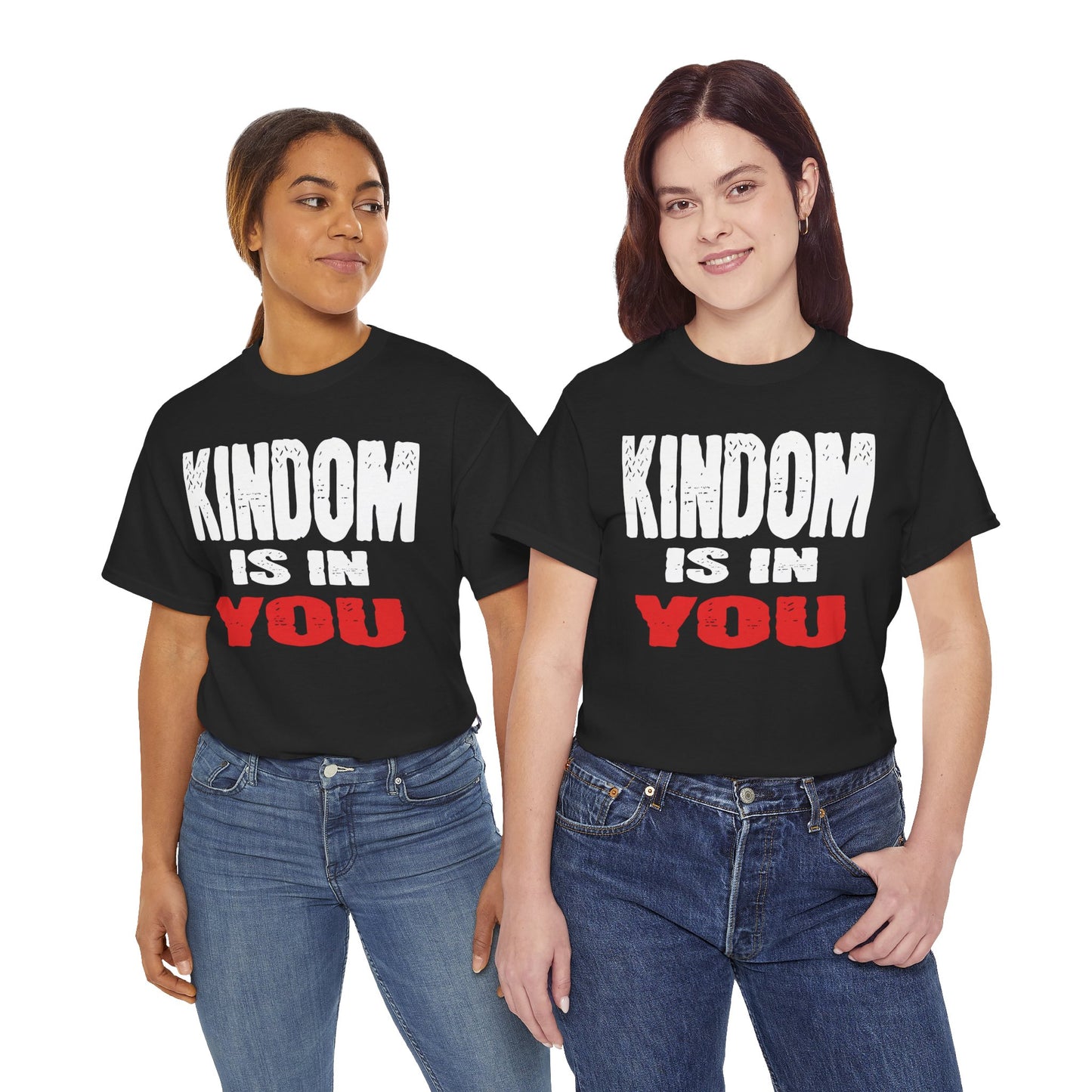 Kingdom Is In You Tee — Inspirational Christian Graphic T-Shirt