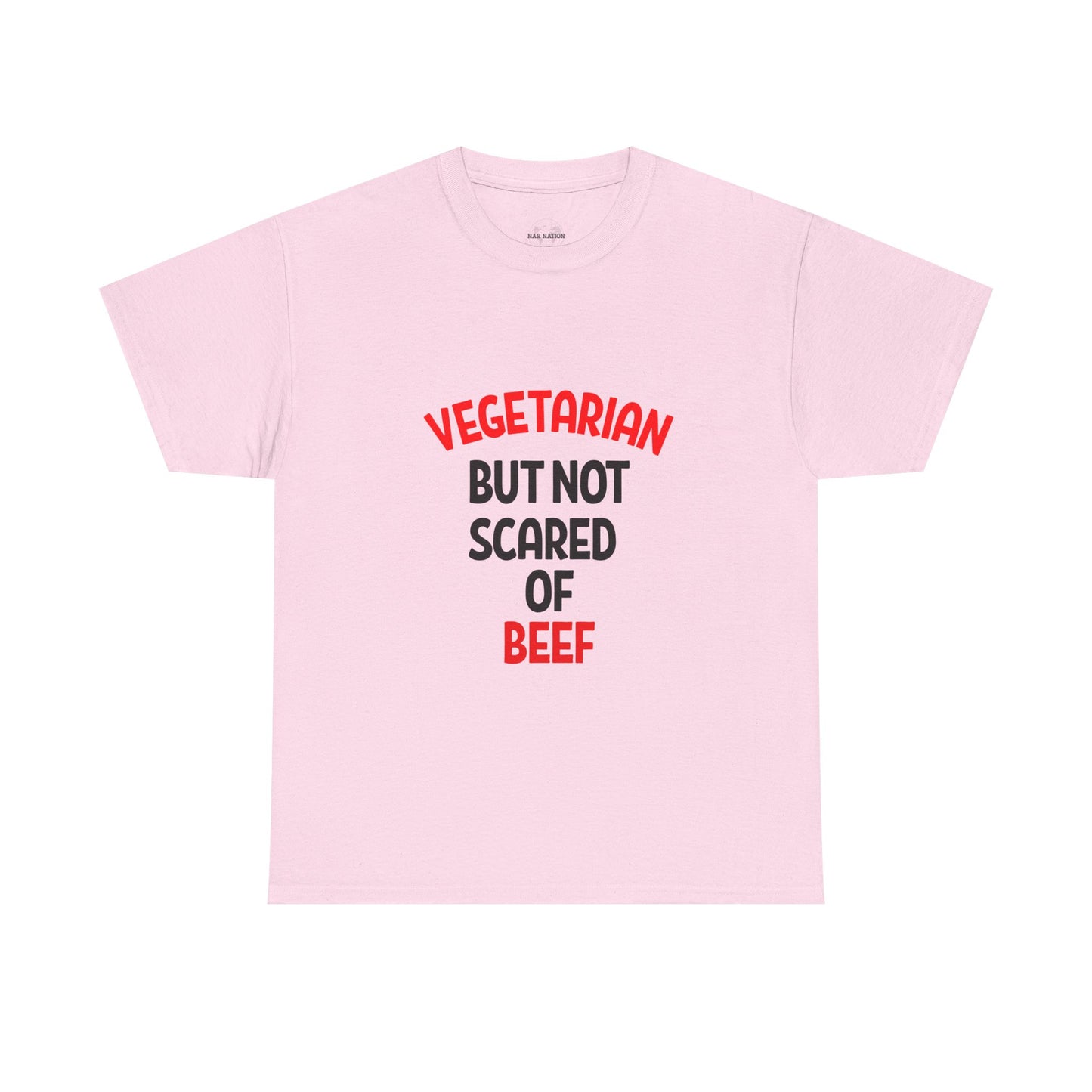 Funny Vegetarian T-Shirt, Casual Outdoor Wear, Gift for Vegetarians, Vegan Humor Shirt, Unisex Graphic Tee