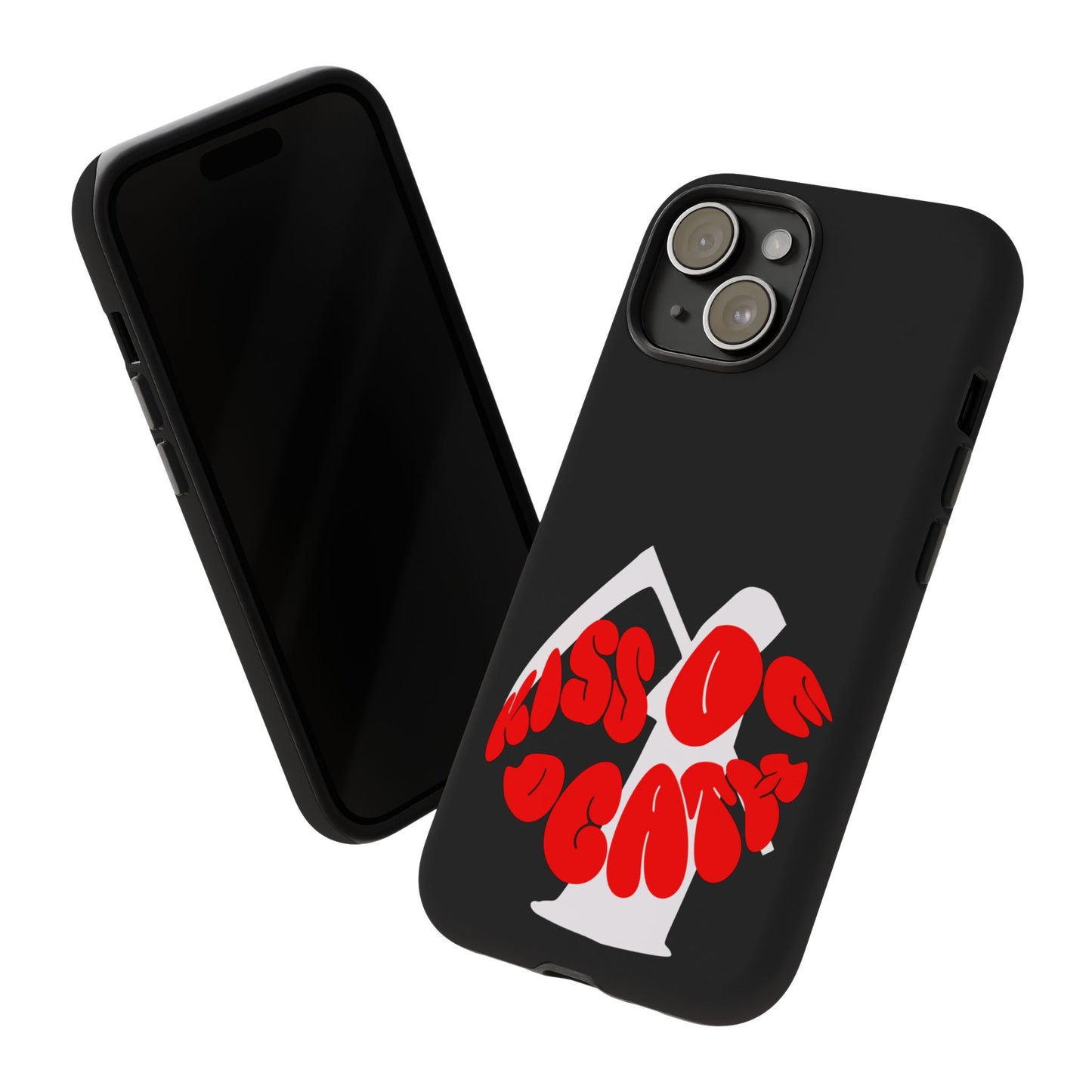 kiss Of Death Phone Case , cool phone case, cool design phone case, iPhone phone case, Samsung phone case, google phone case, black case