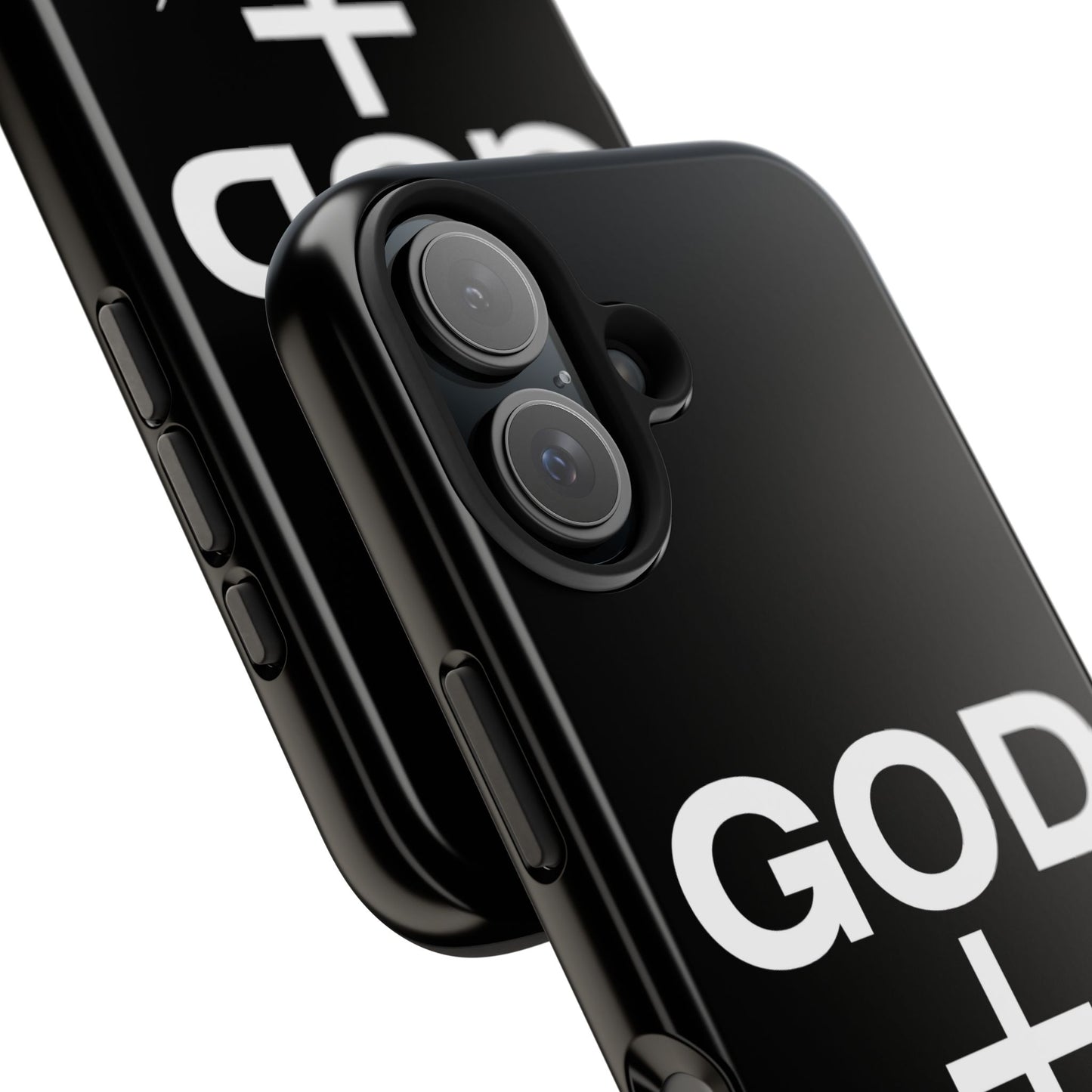God First iPhone compatible phone case | Christian cross phone case faith accessory