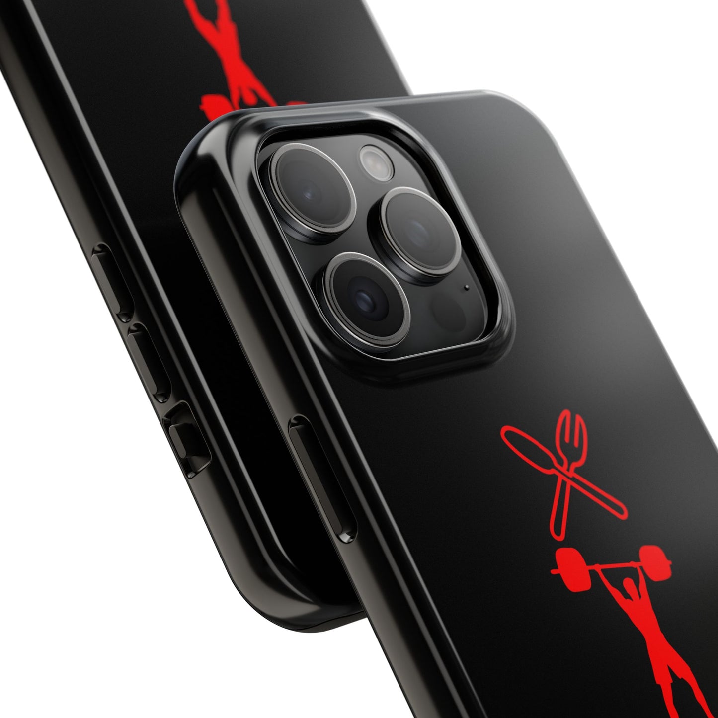 Eat Lift Sleep Repeat Black iPhone compatible phone case Fitness Phone Case | Weightlifting phone case Bodybuilding phone case
