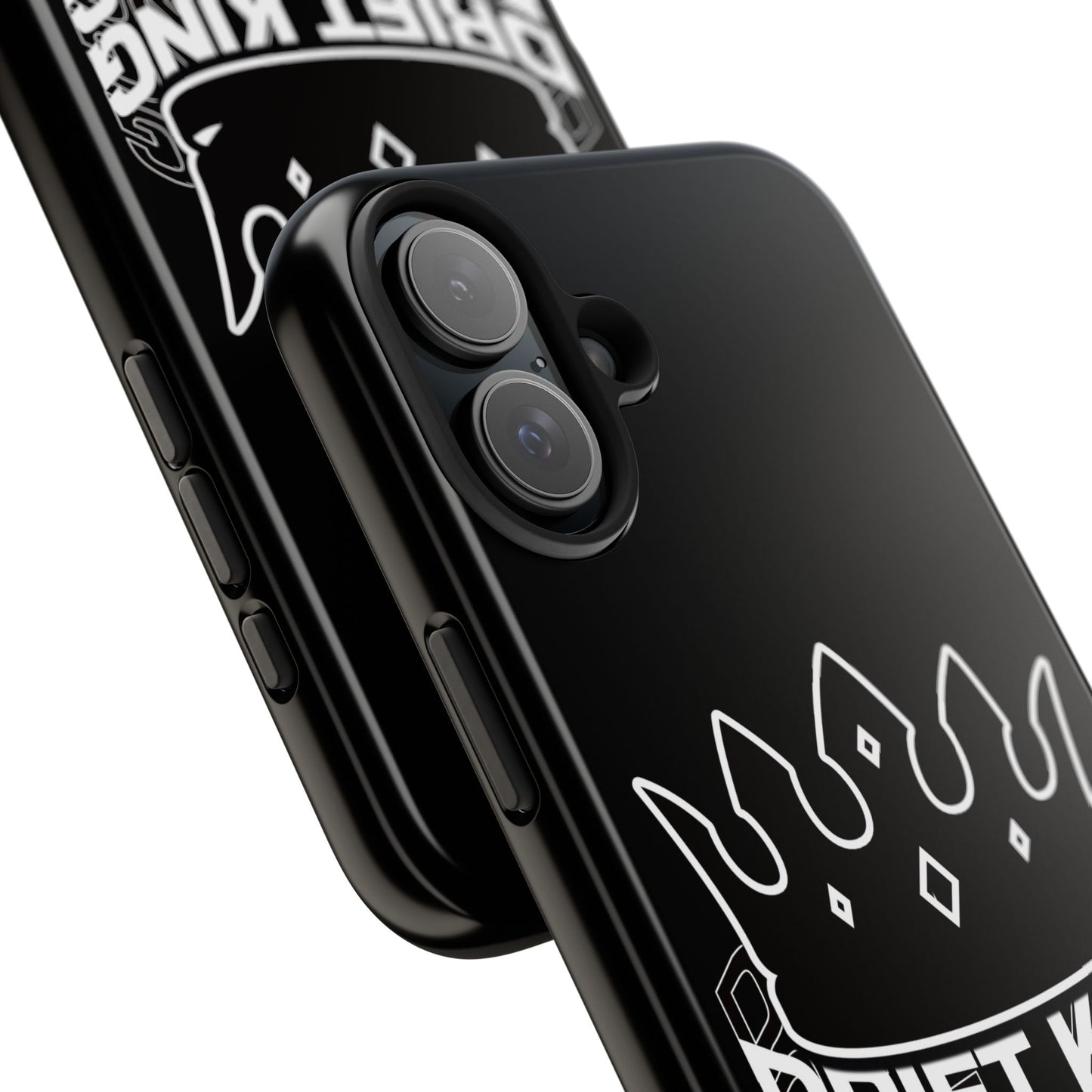 Drift King crown iPhone phone case | Tough Phone Case, racing typography iphone compatible