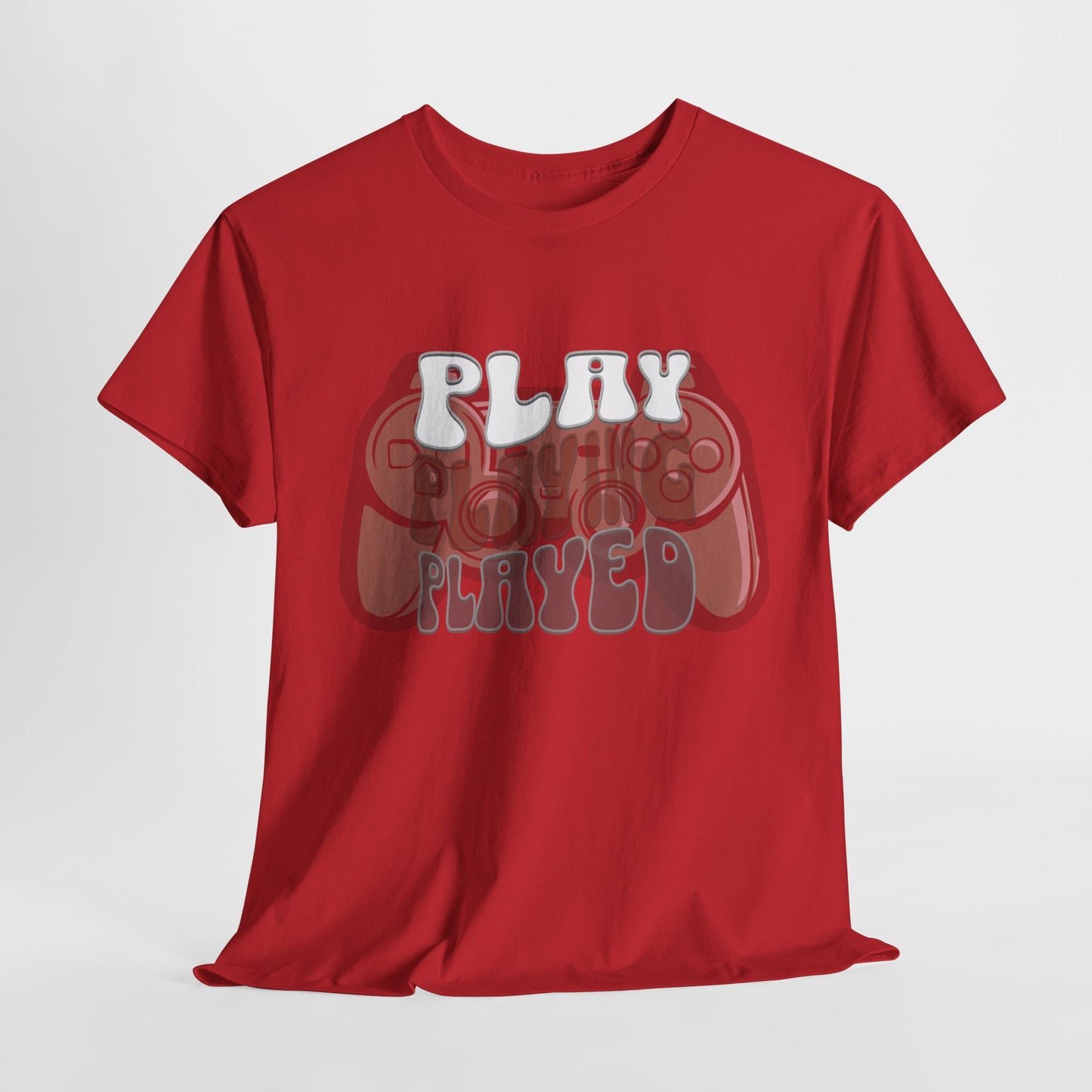 Gaming Inspired Unisex Heavy Cotton Tee - Play, Casual Wear, Gamer Gift, Birthday, Graphic Shirt, Comfortable Tee