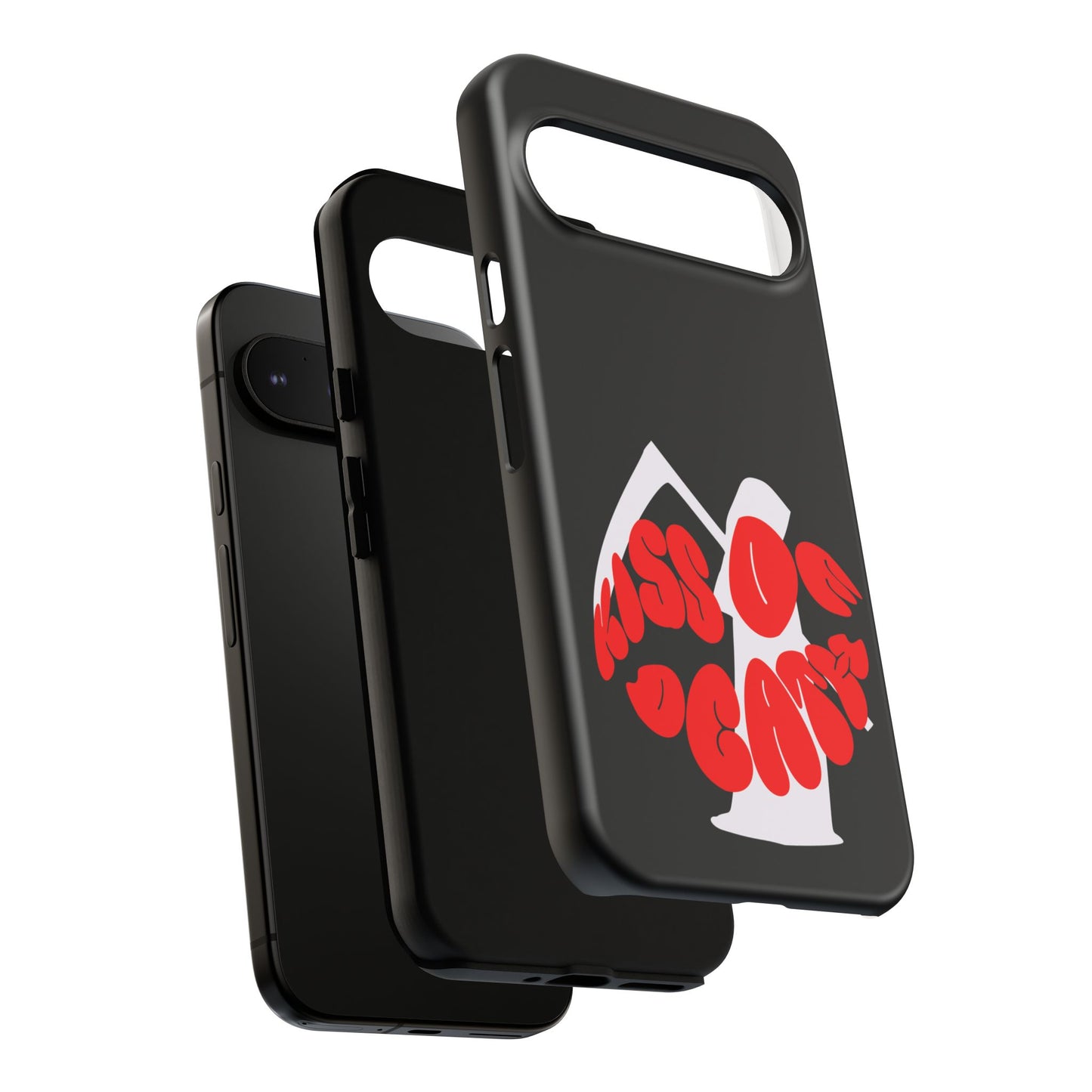 kiss Of Death Phone Case , cool phone case, cool design phone case, iPhone phone case, Samsung phone case, google phone case, black case