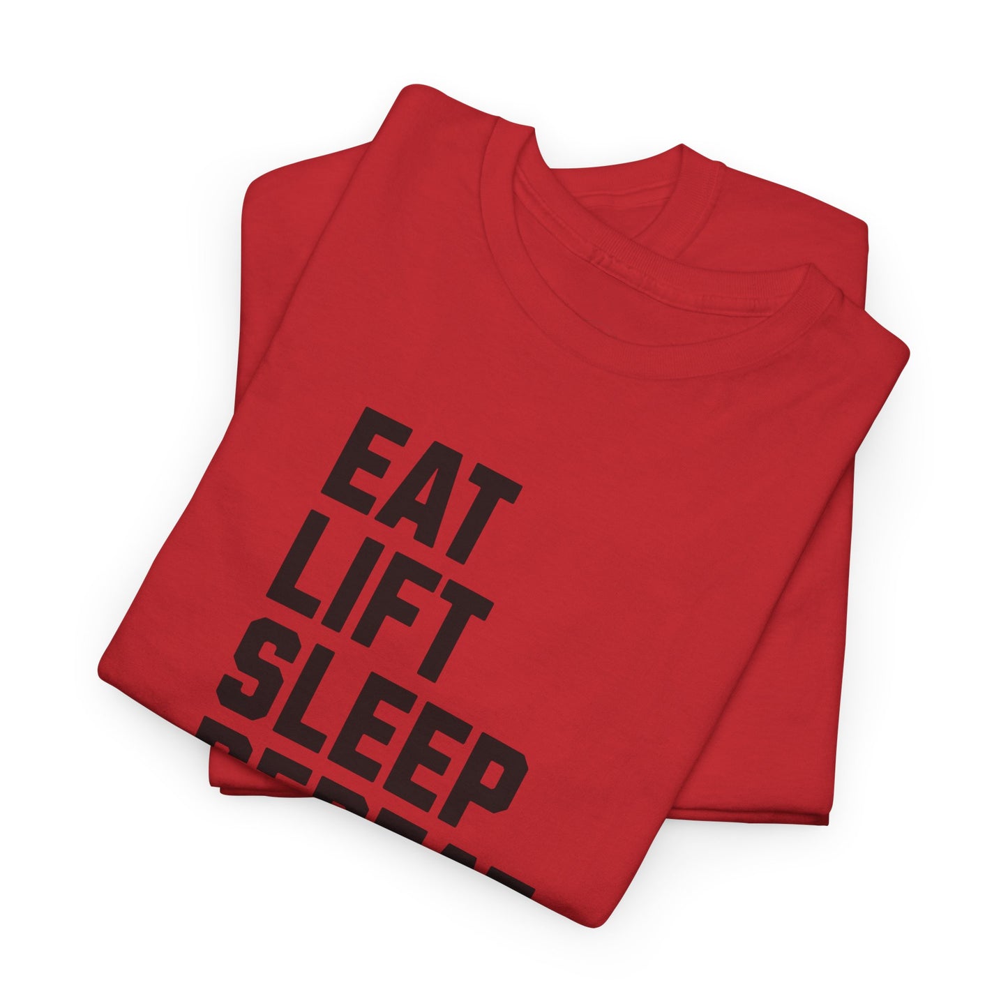 Eat Lift Sleep Repeat, Gym Shirt, Workout Tee, Fitness Apparel, Motivation Gift