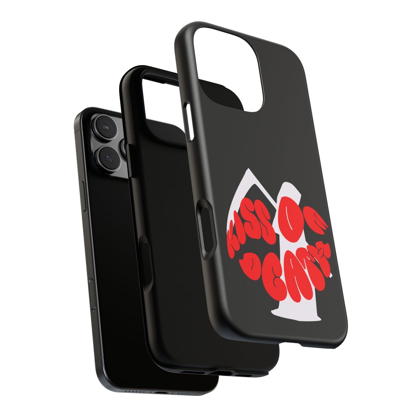 kiss Of Death Phone Case , cool phone case, cool design phone case, iPhone phone case, Samsung phone case, google phone case, black case