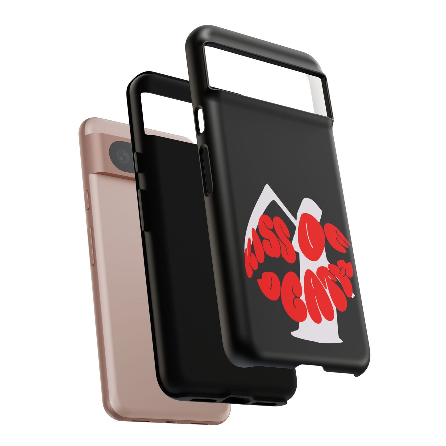 kiss Of Death Phone Case , cool phone case, cool design phone case, iPhone phone case, Samsung phone case, google phone case, black case
