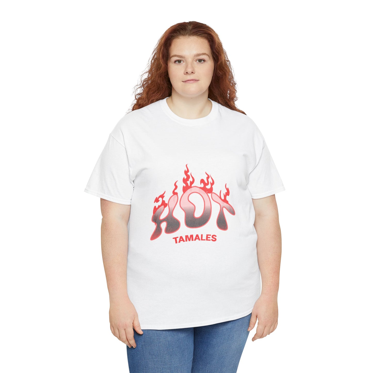 Funny Hot Tamales Unisex Tee, Casual Wear, Summer Style, Gift for Food Lovers, Trendy Graphic T-Shirt, Fun Statement Tee