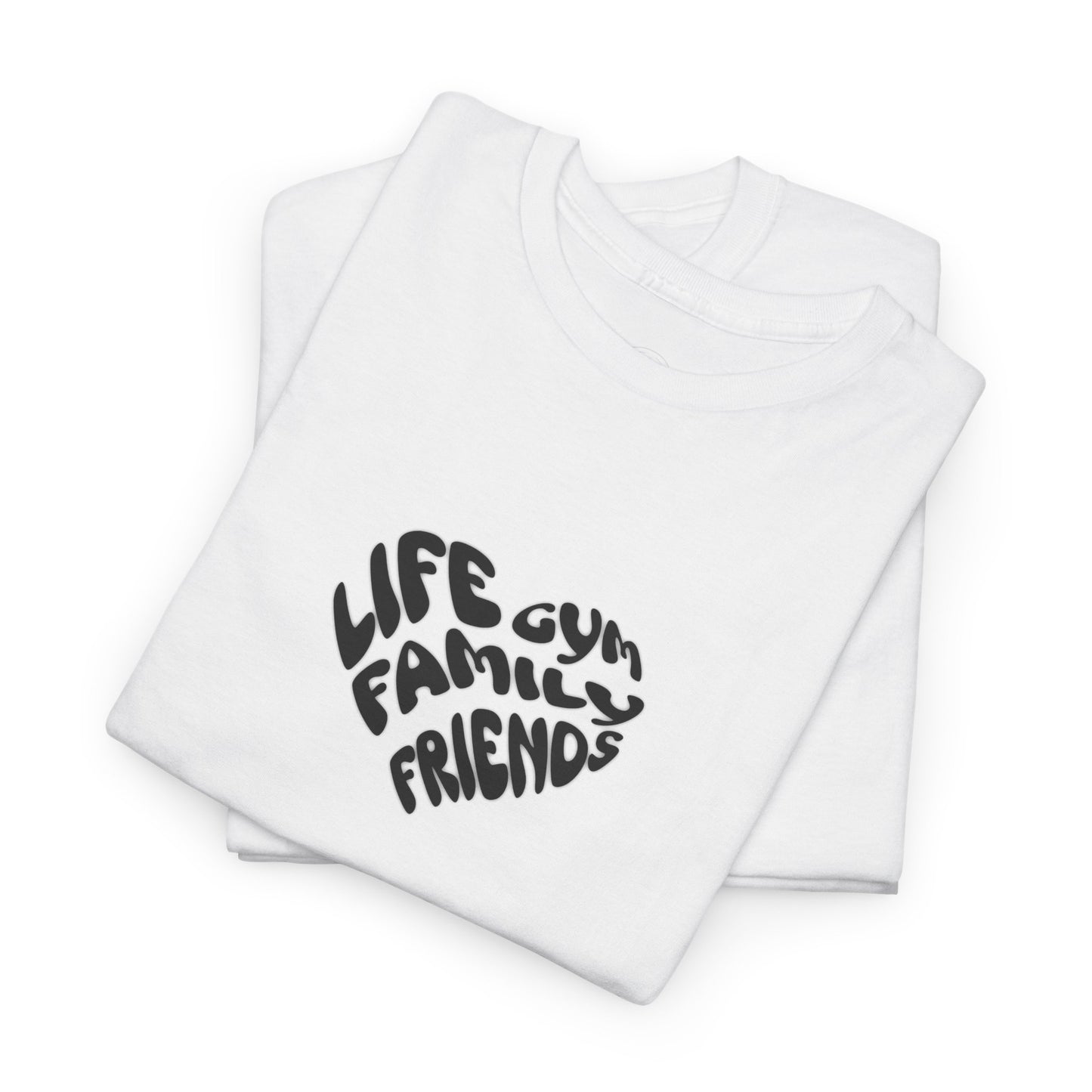 Life family friends gym shirt gym shirt fitness enthusiast shirt gym rat shirt