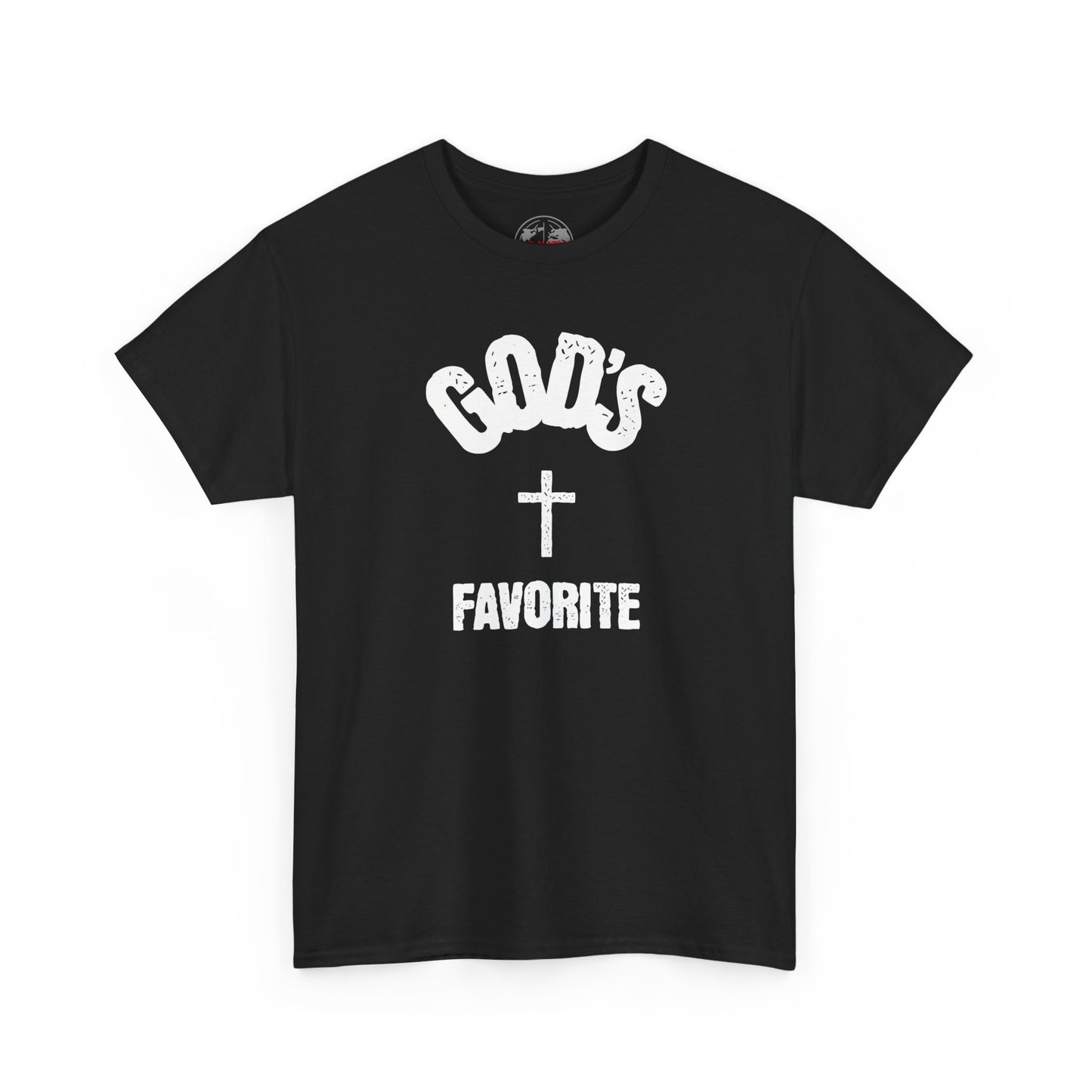 God's Favorite T-Shirt — Christian Cross Faith Graphic Tee