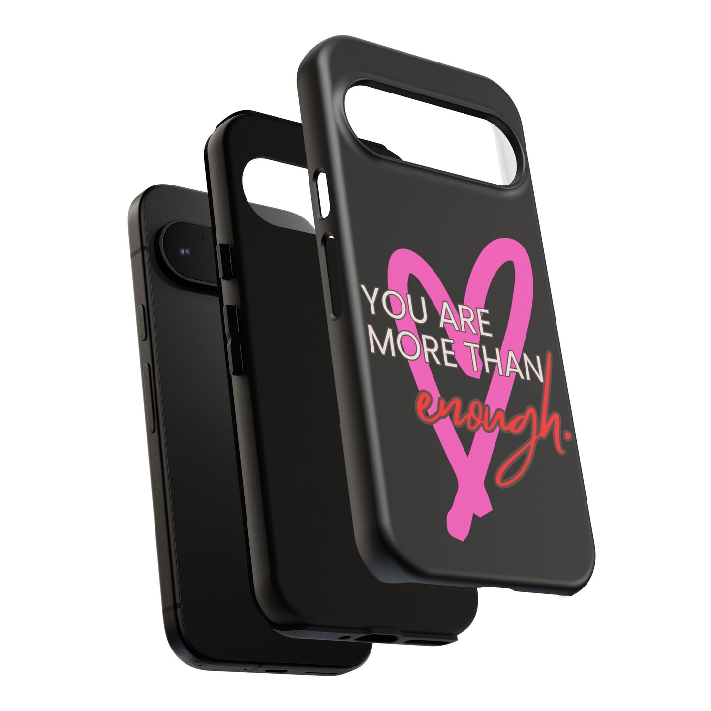 You are more than enough black phone case cute phone case gift, phone case for her