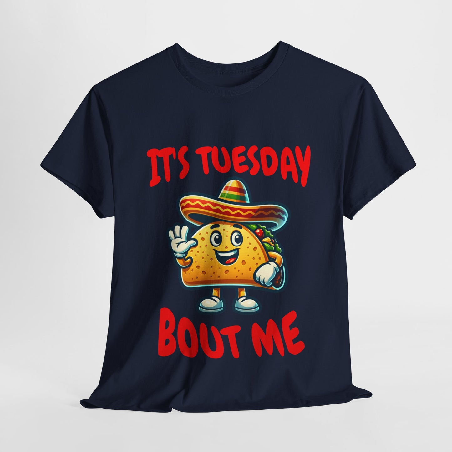 Taco Tuesday Shirt - Fun Unisex Heavy Cotton T-Shirt for Taco Lovers, Casual Wear, Gifts, Foodie Apparel, Party Top, Unique Graphic Tee