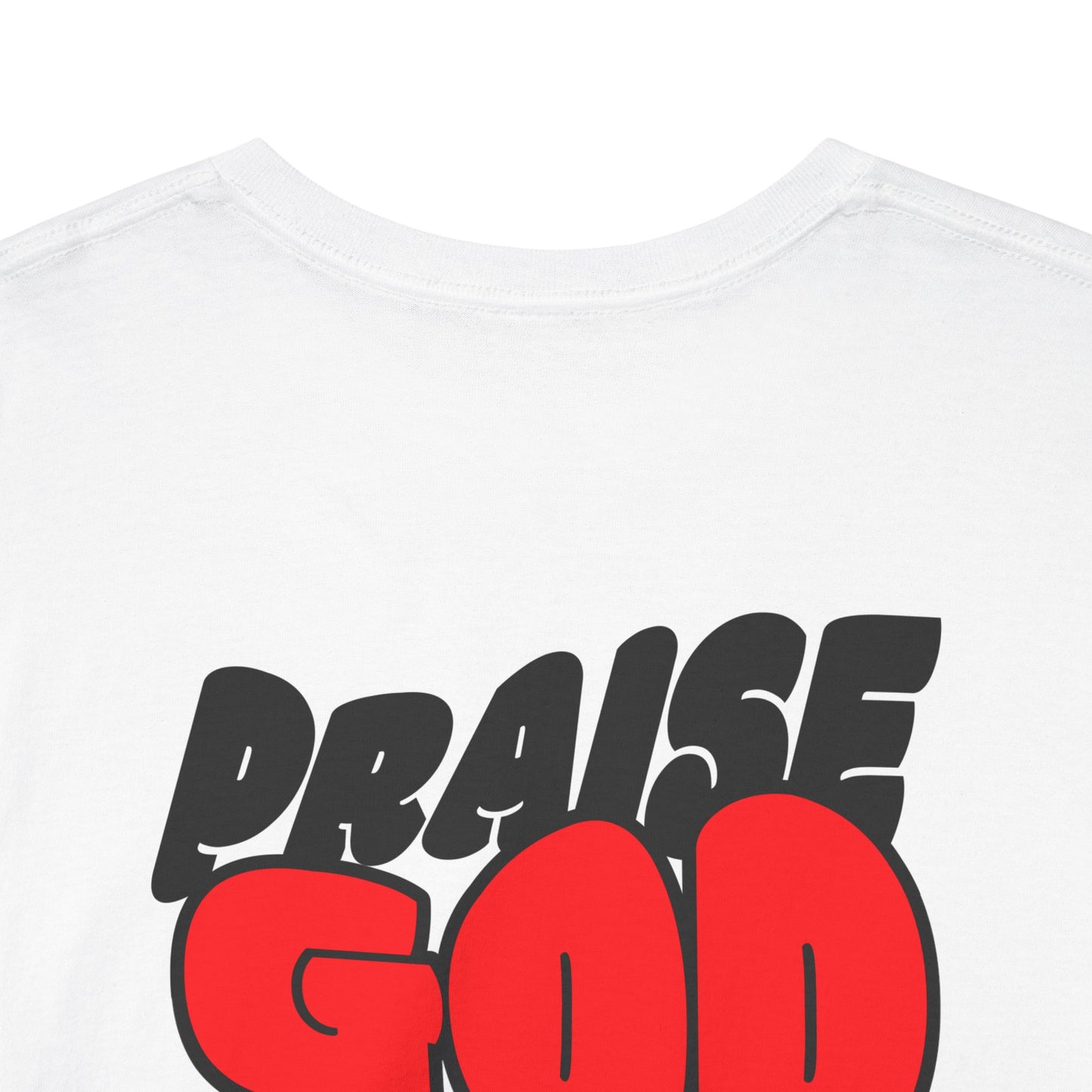 Praise God in the Storm Tee | Religious Faith Typography, Christian Shirt