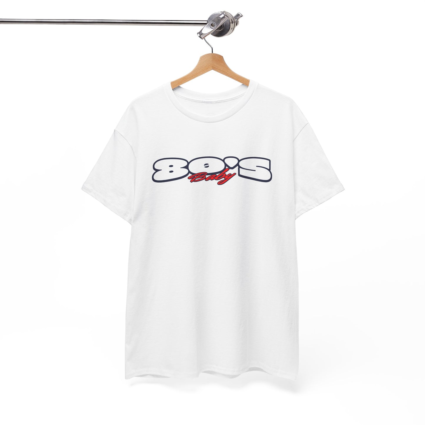 Retro 80's Unisex Cotton Tee - Vintage Style T-Shirt, Casual Wear, 1980s Nostalgia, Gift for Him, or Her, Summer Fashion