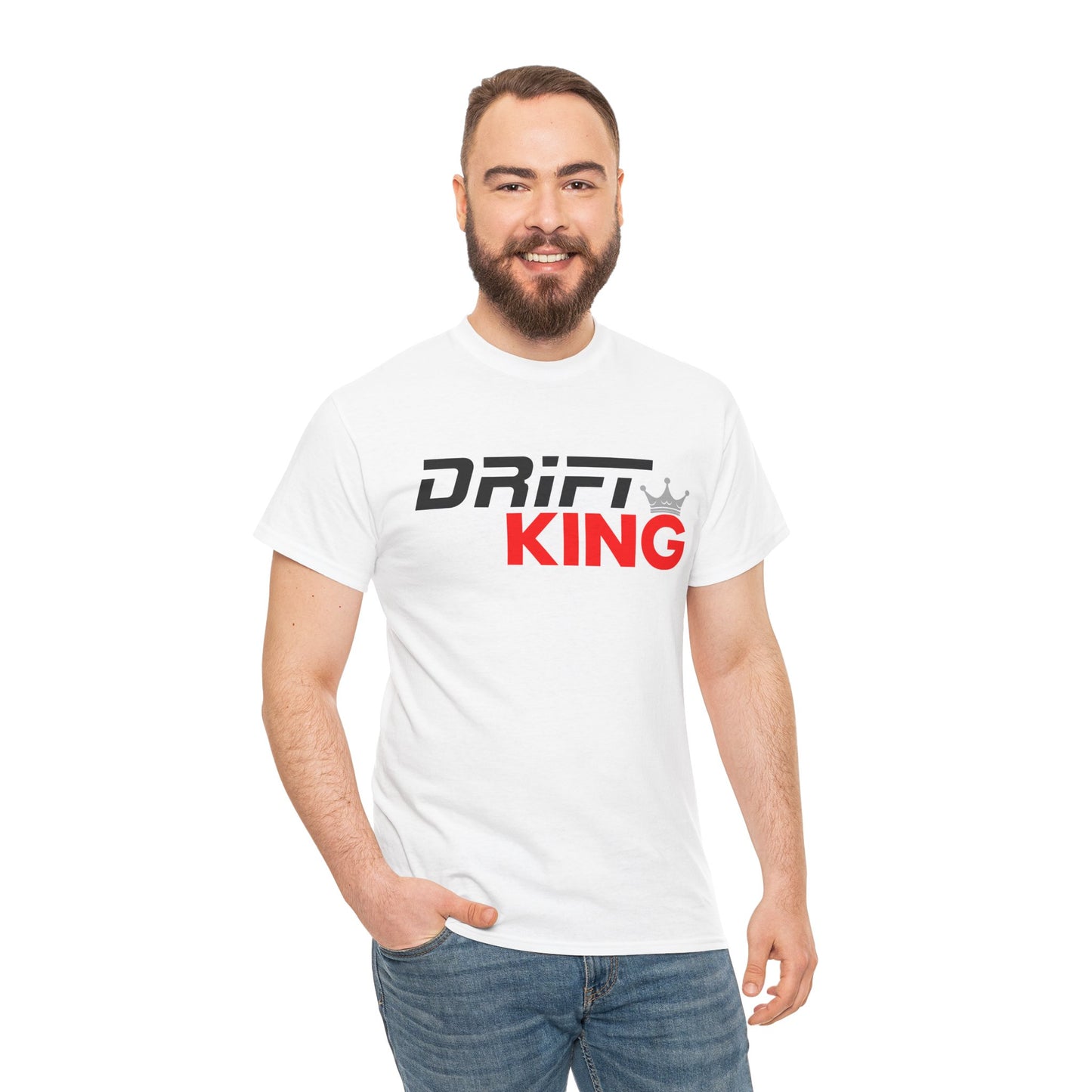 Drift King Unisex Heavy Cotton Tee | Ultimate Car Enthusiast Shirt, Gift for Drift CarFans, Comfortable Everyday Wear, Automotive [...]