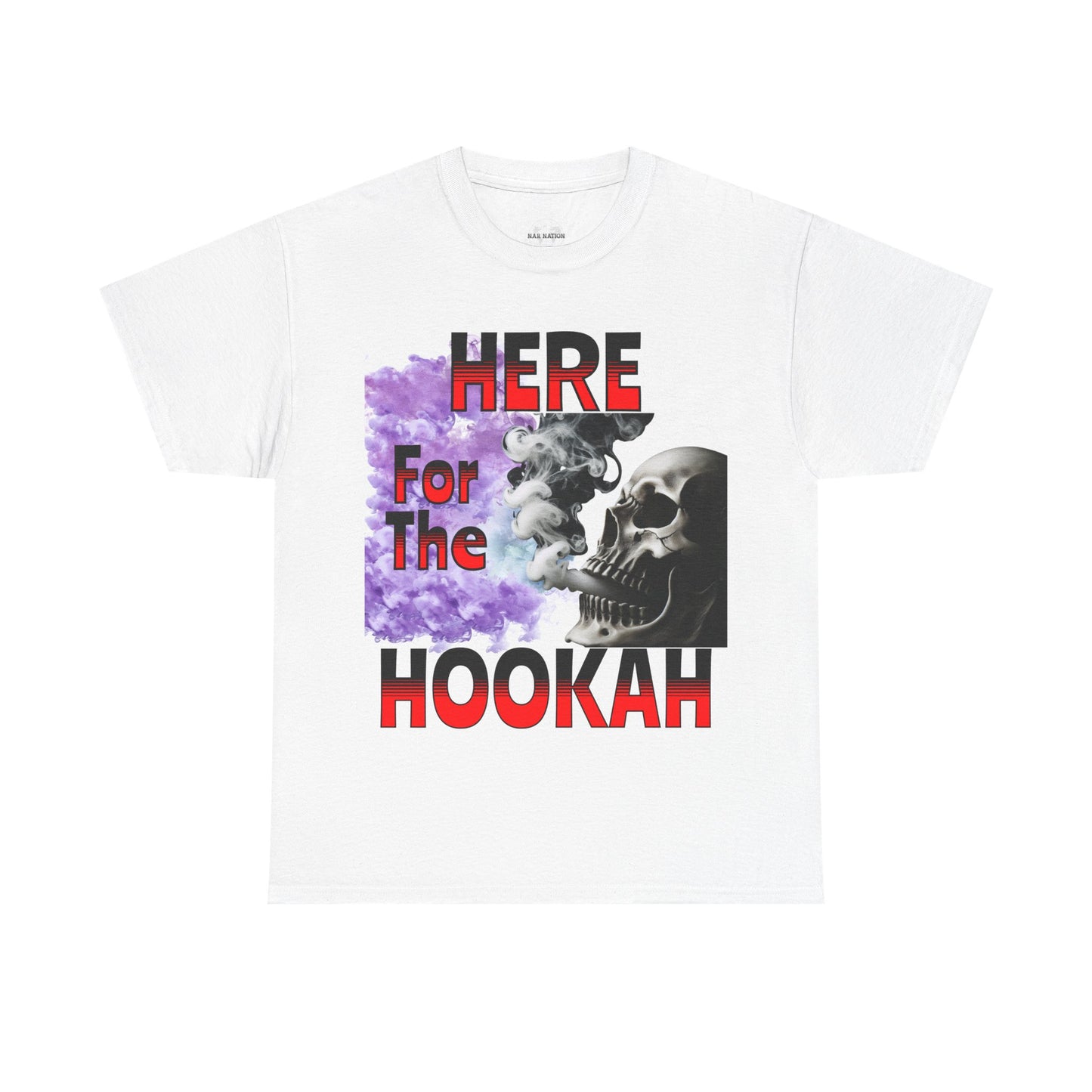 Hookah Lovers Unisex Tee, Fun Graphic T-Shirt, Perfect for Parties, Casual Wear, Gift for Hookah Enthusiasts