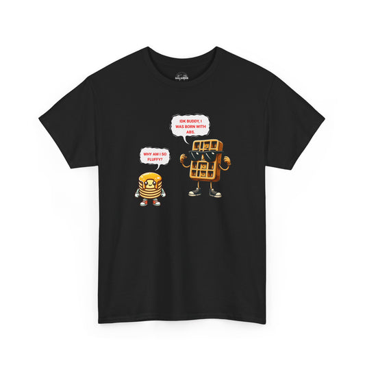 Funny breakfast waffle shirt  waffle with abs shirt breakfast lovers, shirt, waffle, lovers shirt