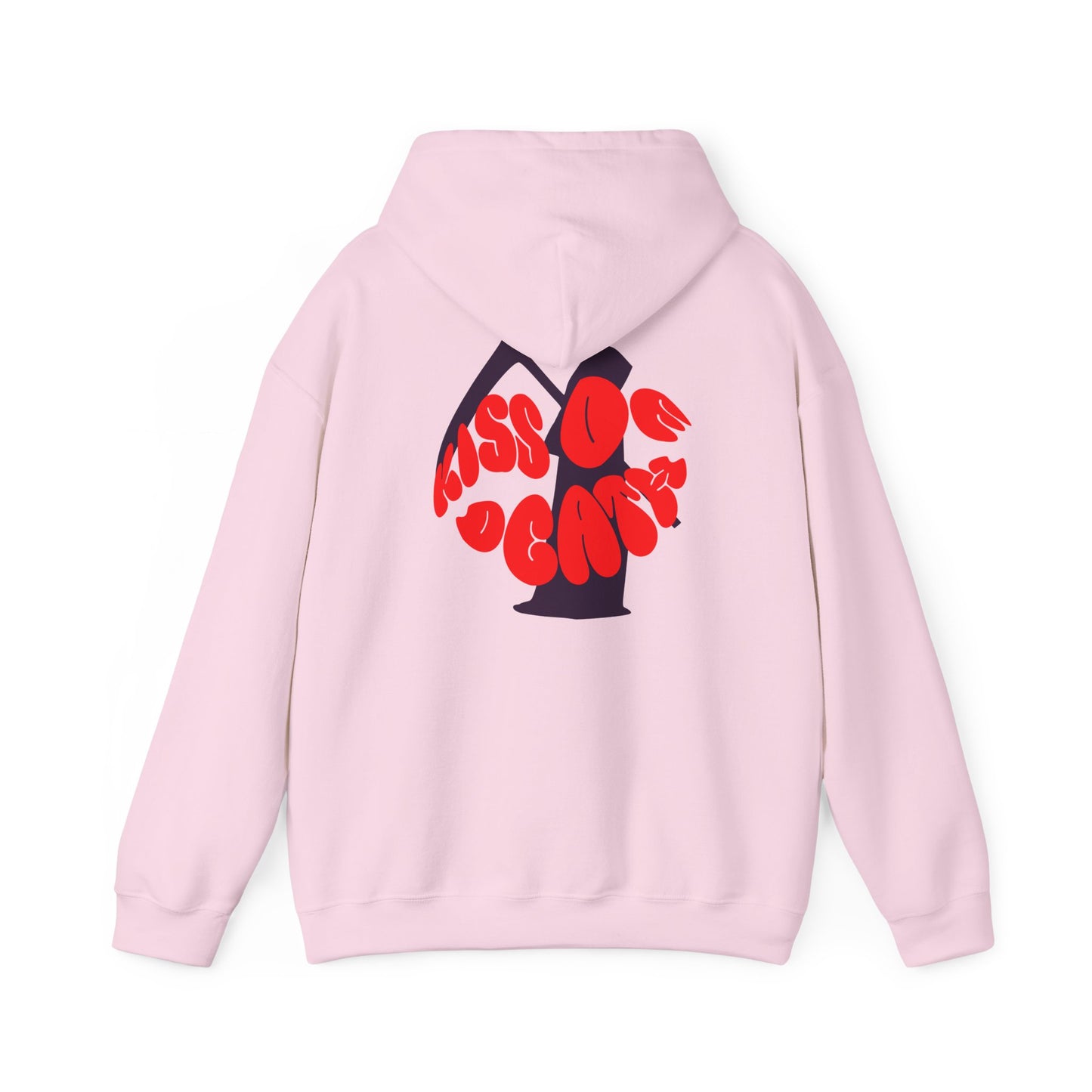 Kiss Of Death Hoodie, Kangaroo pouch pocket, Cool design hoodie, comfy hoodie
