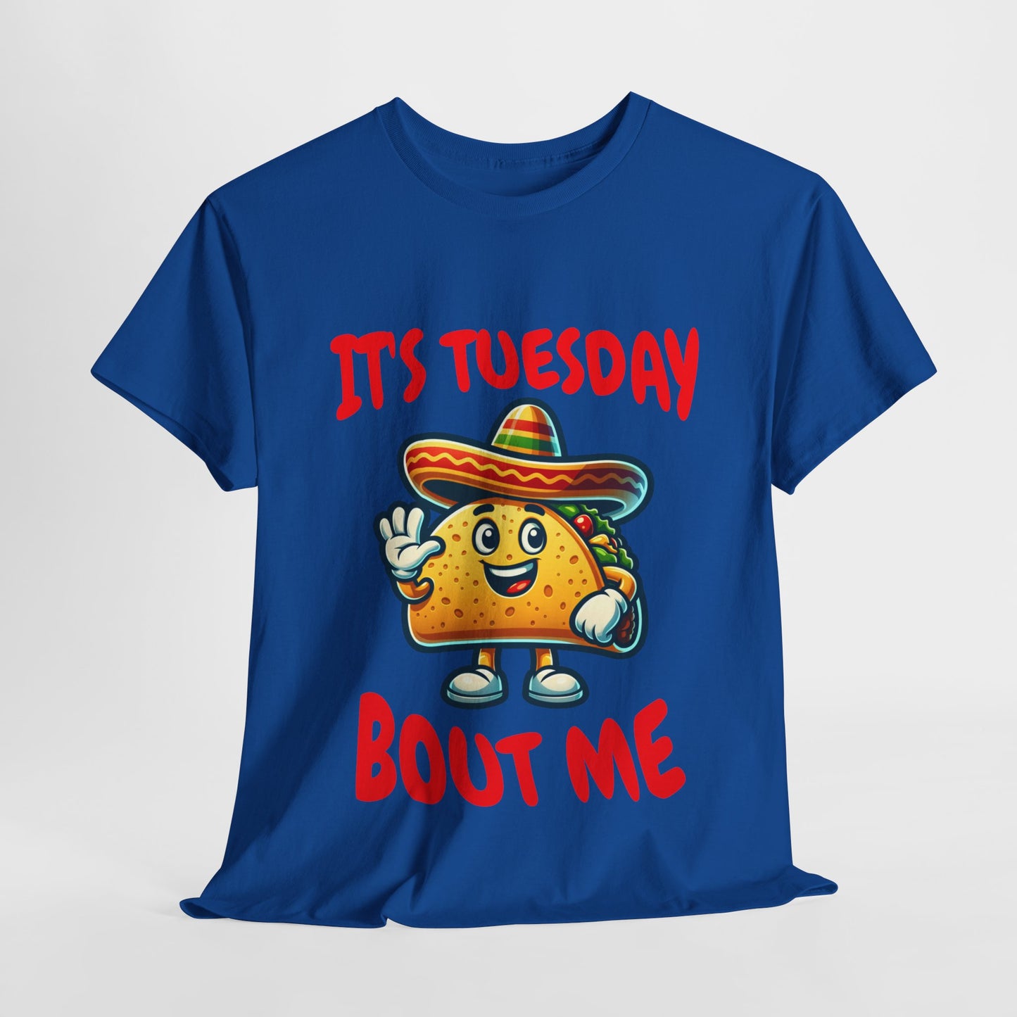Taco Tuesday Shirt - Fun Unisex Heavy Cotton T-Shirt for Taco Lovers, Casual Wear, Gifts, Foodie Apparel, Party Top, Unique Graphic Tee