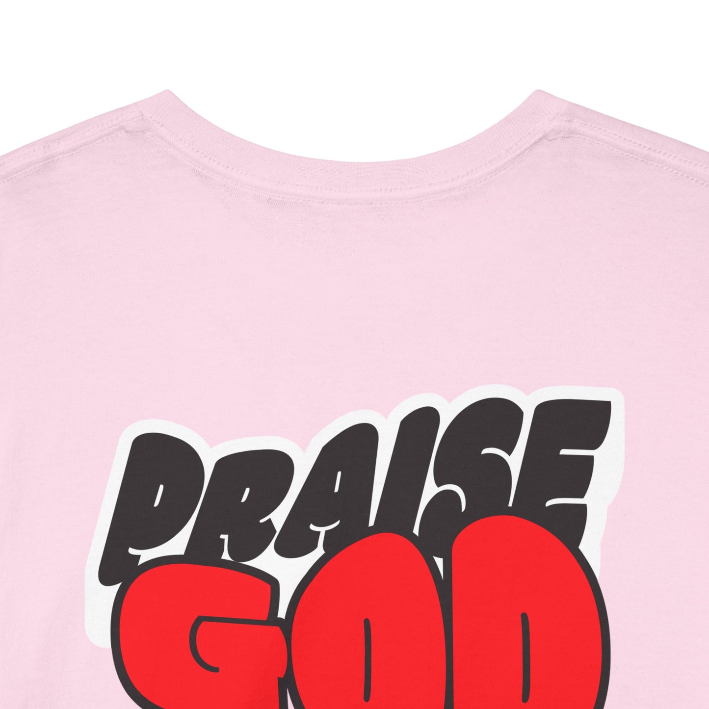 Praise God in the Storm Tee | Religious Faith Typography, Christian Shirt