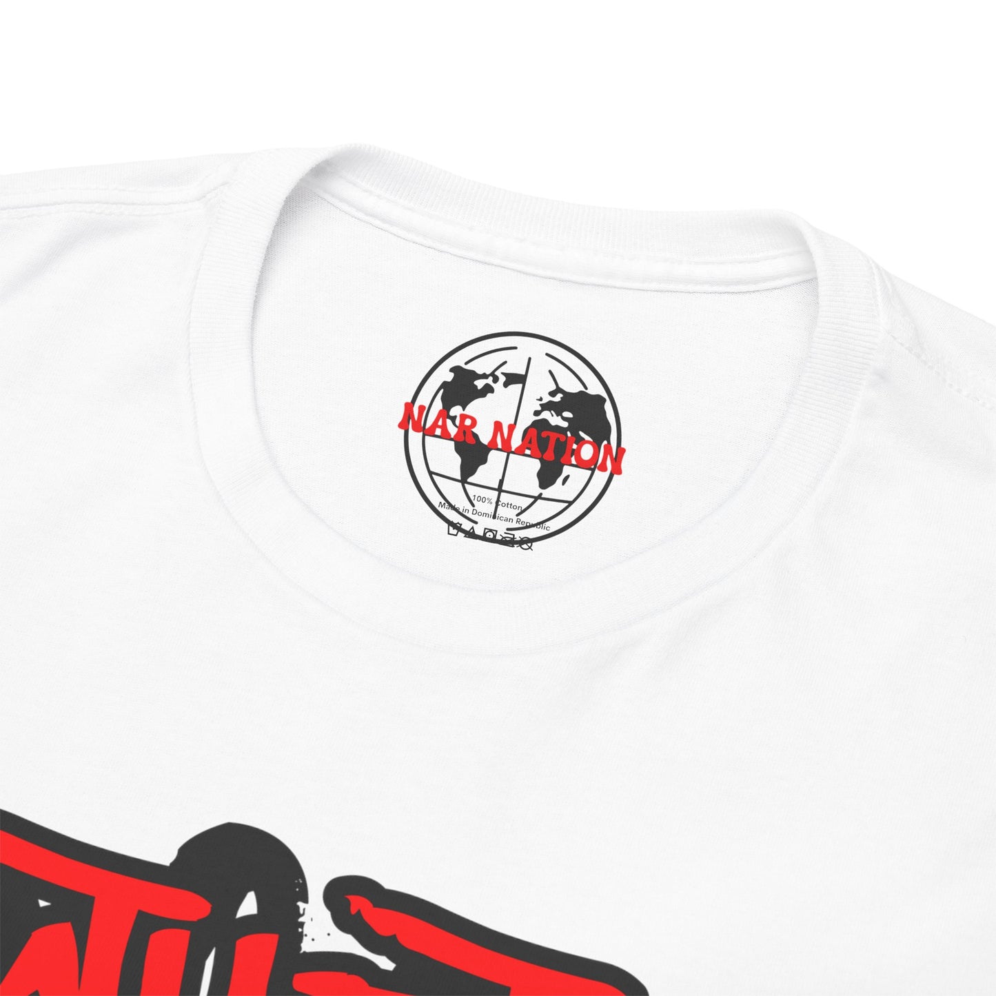 Athletic Graffiti T-Shirt — Red & Black Streetwear Logo Tee