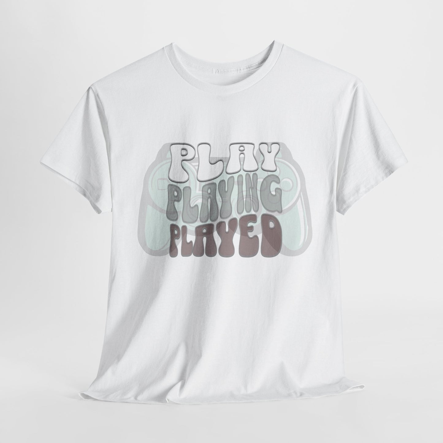 Gaming Inspired Unisex Heavy Cotton Tee - Play, Casual Wear, Gamer Gift, Birthday, Graphic Shirt, Comfortable Tee