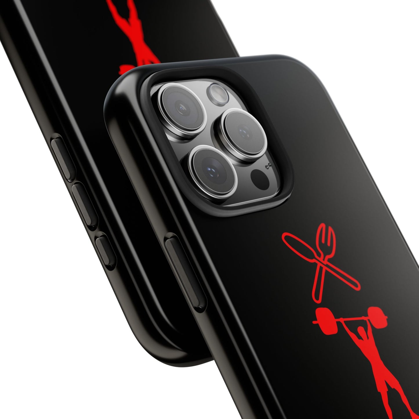 Eat Lift Sleep Repeat Black iPhone compatible phone case Fitness Phone Case | Weightlifting phone case Bodybuilding phone case