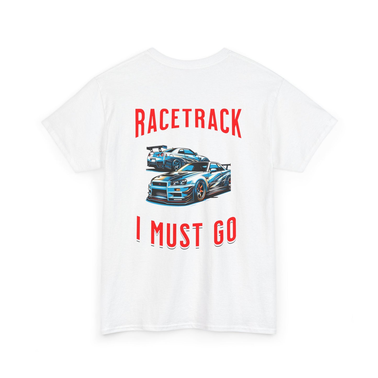 Nissan GTR race track shirt Unisex Heavy Cotton Tee, Car Enthusiast Shirt, Racing T-Shirt, Gift for Car Lovers, Motorsport Apparel