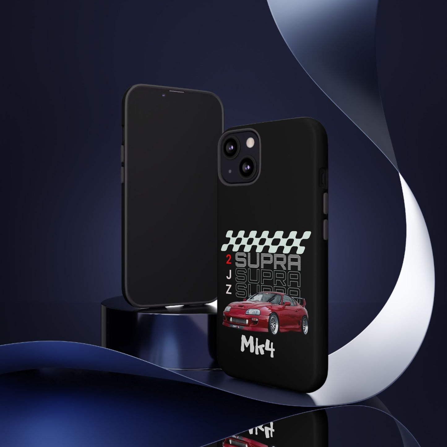 Toyota Supra Car Enthusiasts | Mk4 Supra Phone Case, Racing Accessories, Birthday & Holiday Present, Customizable Design