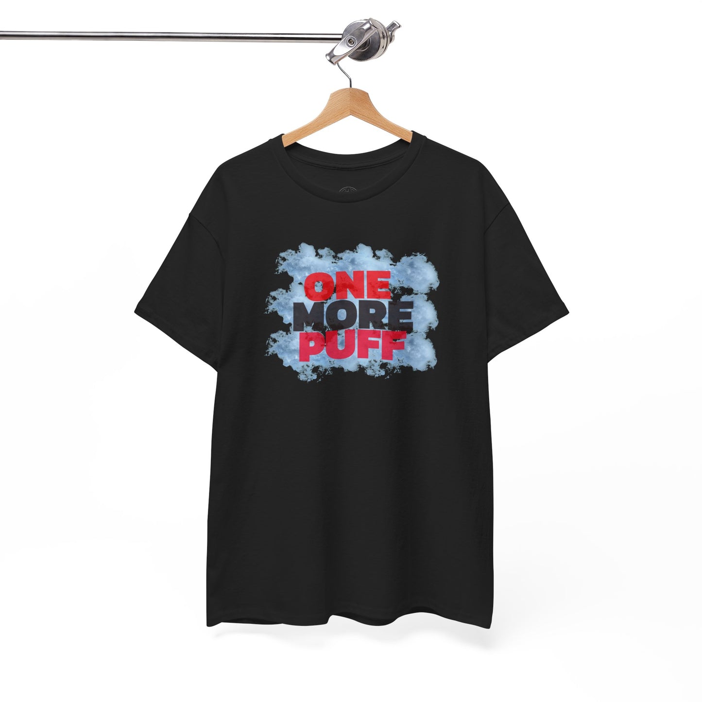 One More Puff cloud graphic Tee | Hookah Smoking shirt