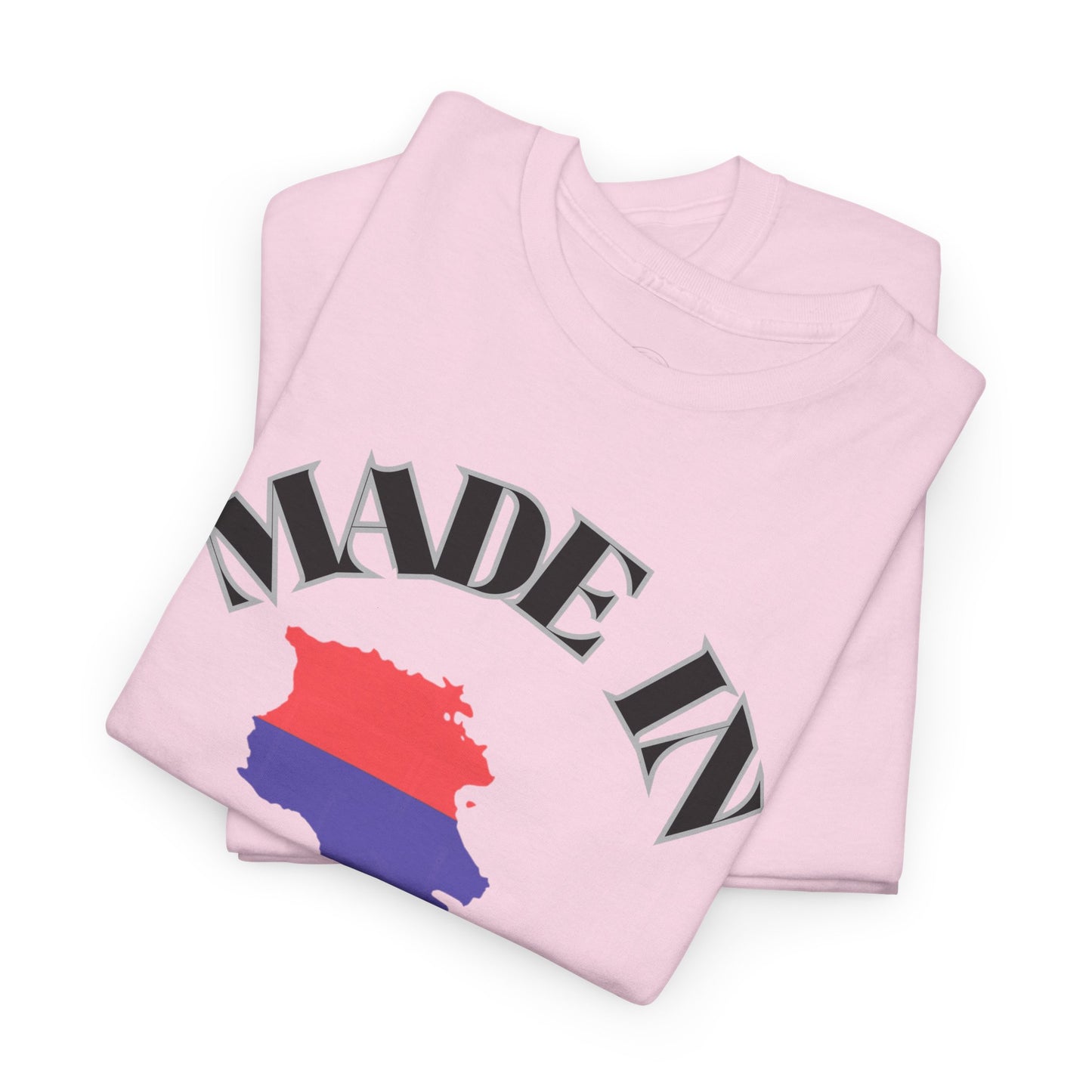 Proudly Made in Armenia Tee - Unisex Heavy Cotton T-Shirt, Armenian Pride, Gift for Him/Her, Travel Souvenir, Casual Wear, Cultural Apparel