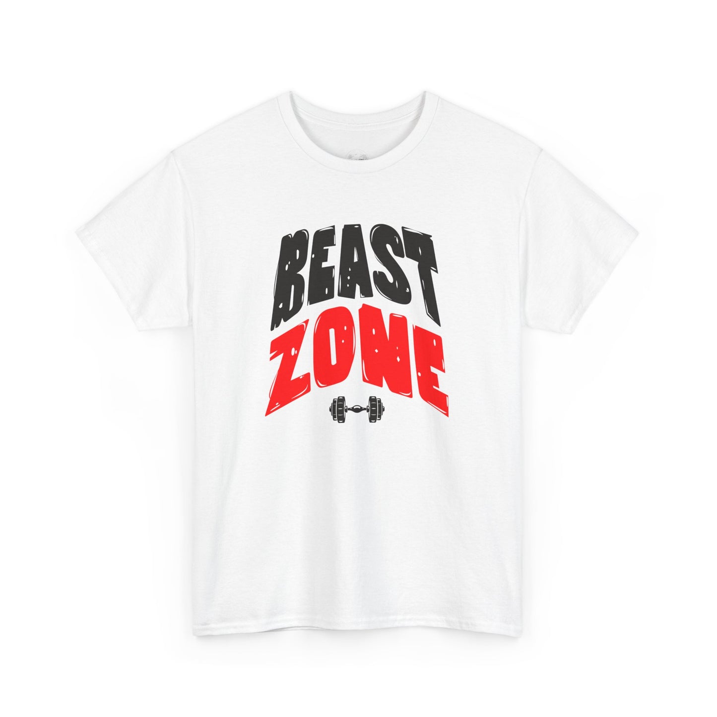 Beast Zone Gym Tee | Workout Shirt, Fitness Apparel, Gift for Lifters, Unisex Heavy Cotton Tee, Motivational Exercise Top