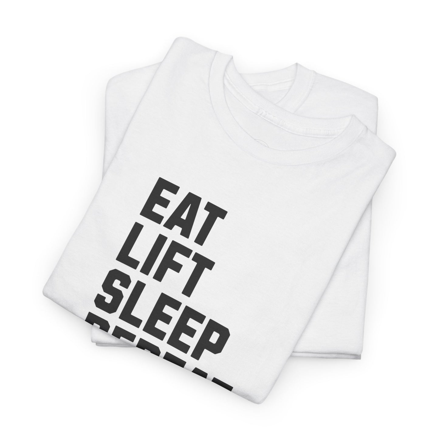 Eat Lift Sleep Repeat, Gym Shirt, Workout Tee, Fitness Apparel, Motivation Gift