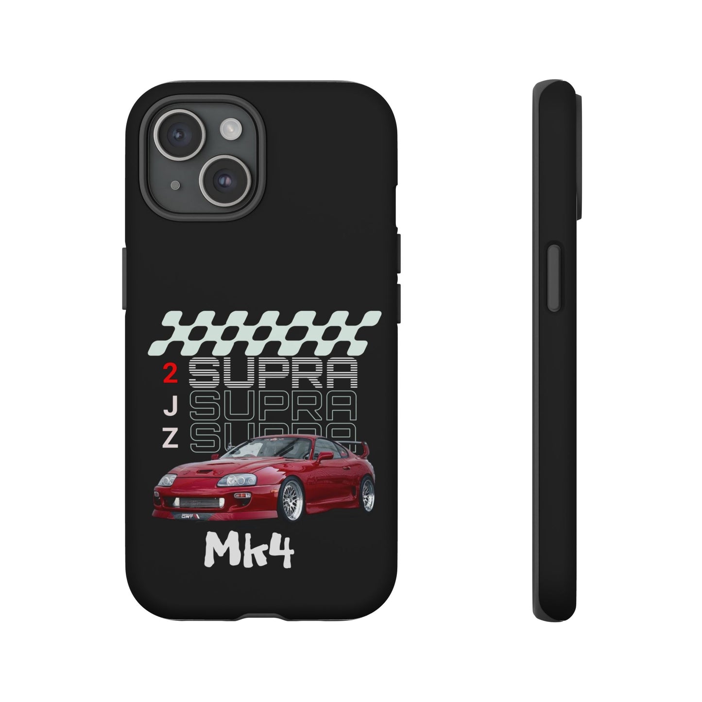 Toyota Supra Car Enthusiasts | Mk4 Supra Phone Case, Racing Accessories, Birthday & Holiday Present, Customizable Design