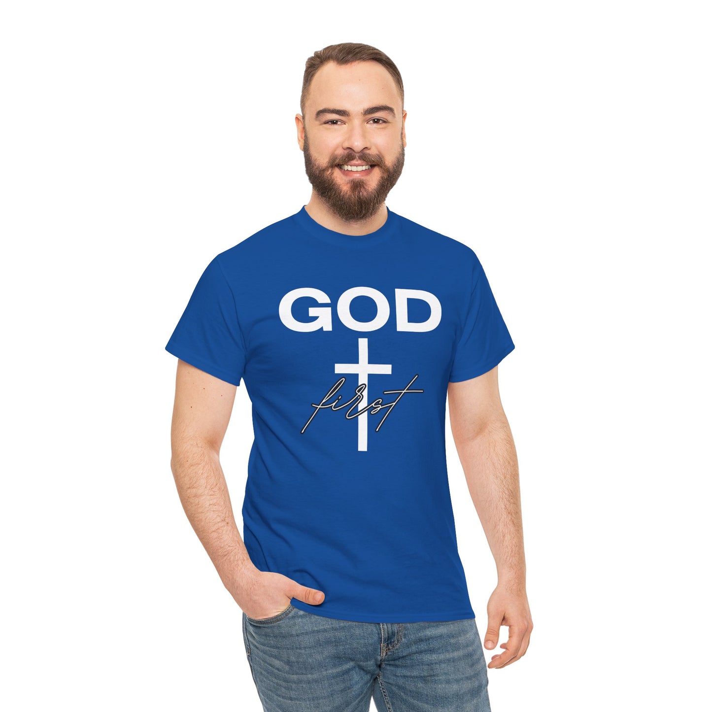 God first t-shirt, Christian t-shirt, Religious t-shirt